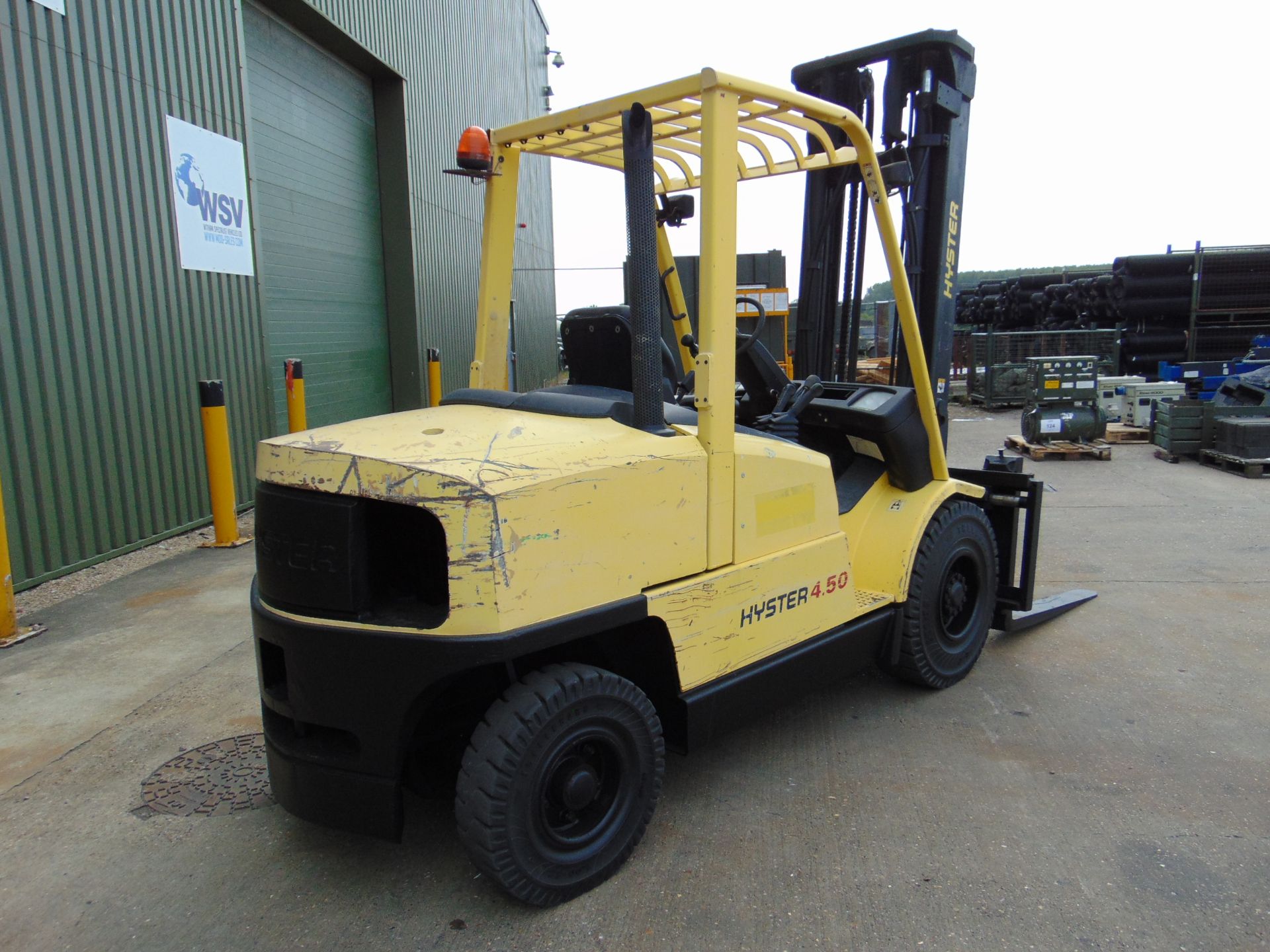 Hyster H4.50XM Forklift Only - Image 7 of 20