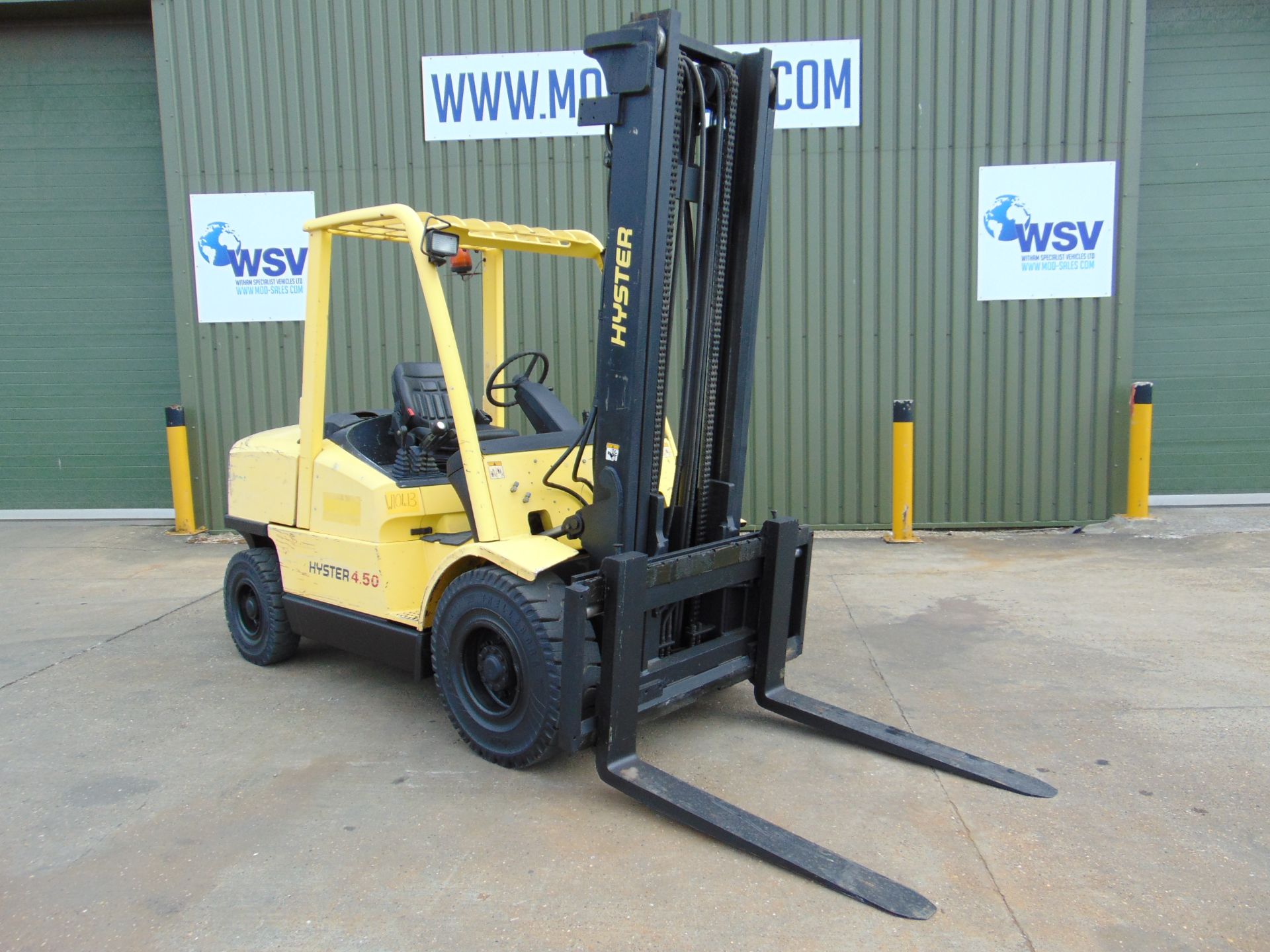 Hyster H4.50XM Forklift Only - Image 2 of 20
