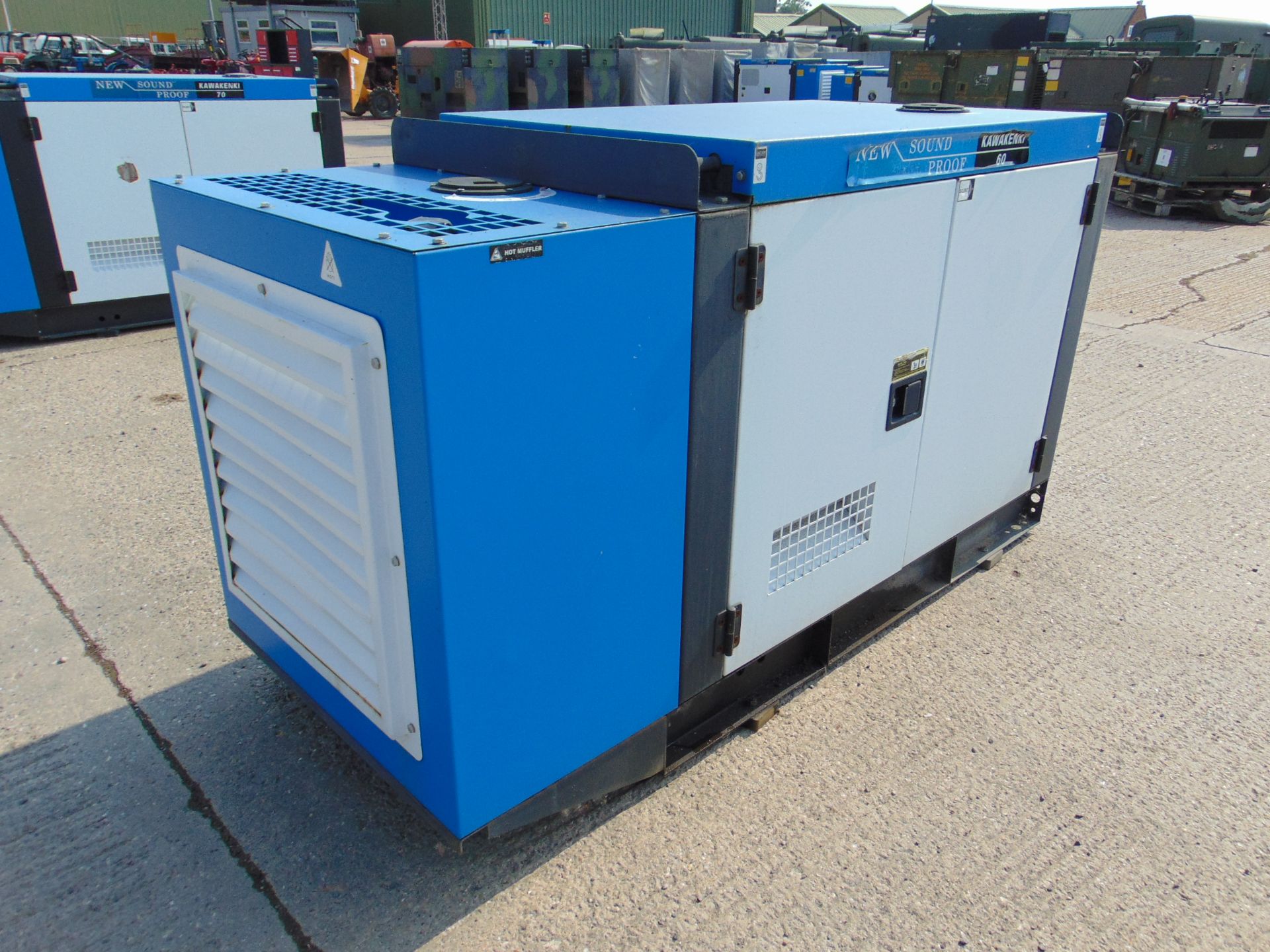 UNISSUED 60 KVA 3 Phase Silent Diesel Generator Set - Image 5 of 17