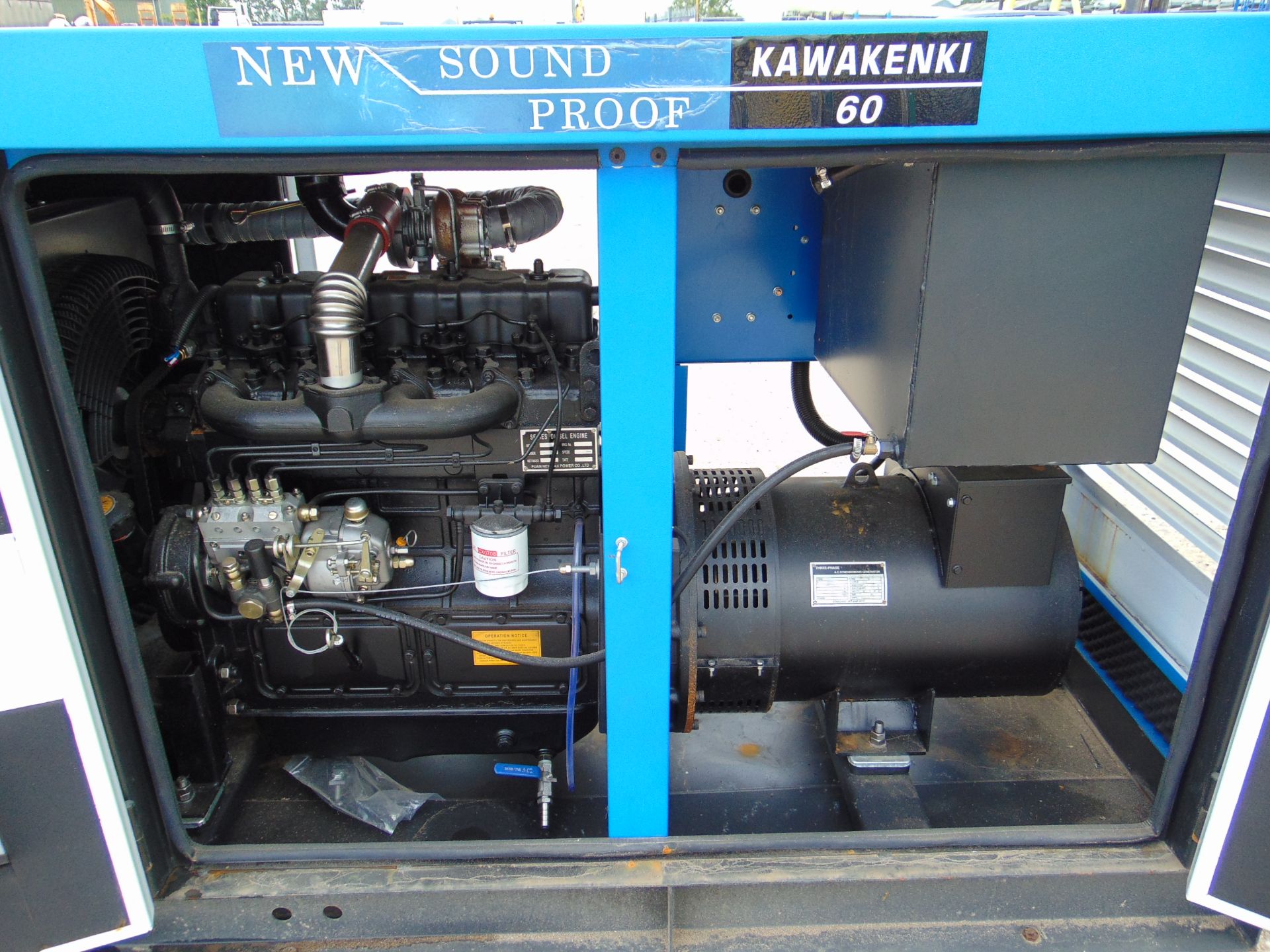 UNISSUED 60 KVA 3 Phase Silent Diesel Generator Set - Image 11 of 19