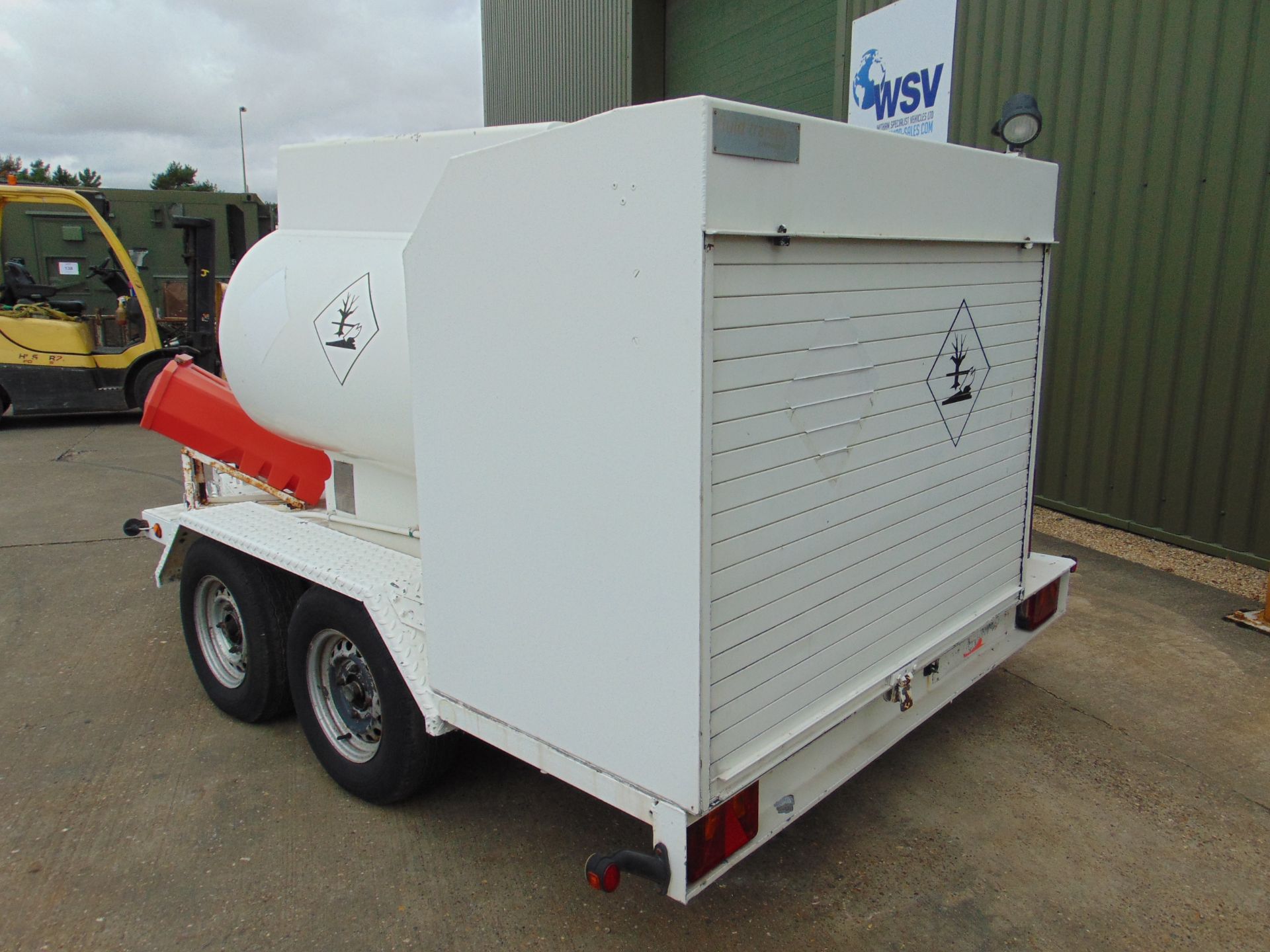 Fluid Transfer LTD 1500Ltr Aviation/Fuel Bowser Trailer - Image 7 of 21