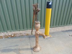 Genuine Anitique Full Size Cast Iron Water Pump