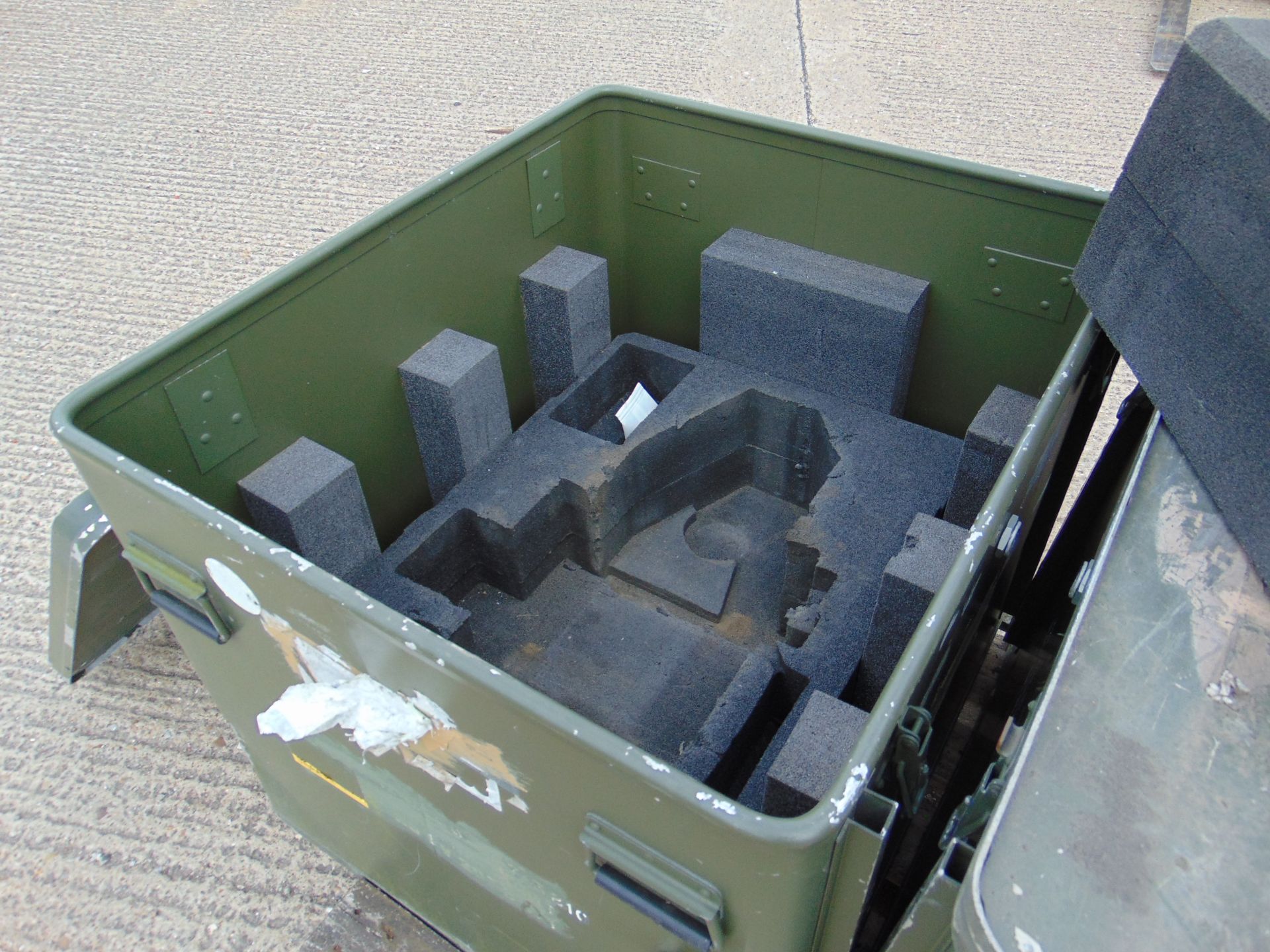 2 x Large Aluminium Storage Boxes 85 x 73 x 65 cms as shown - Image 5 of 5