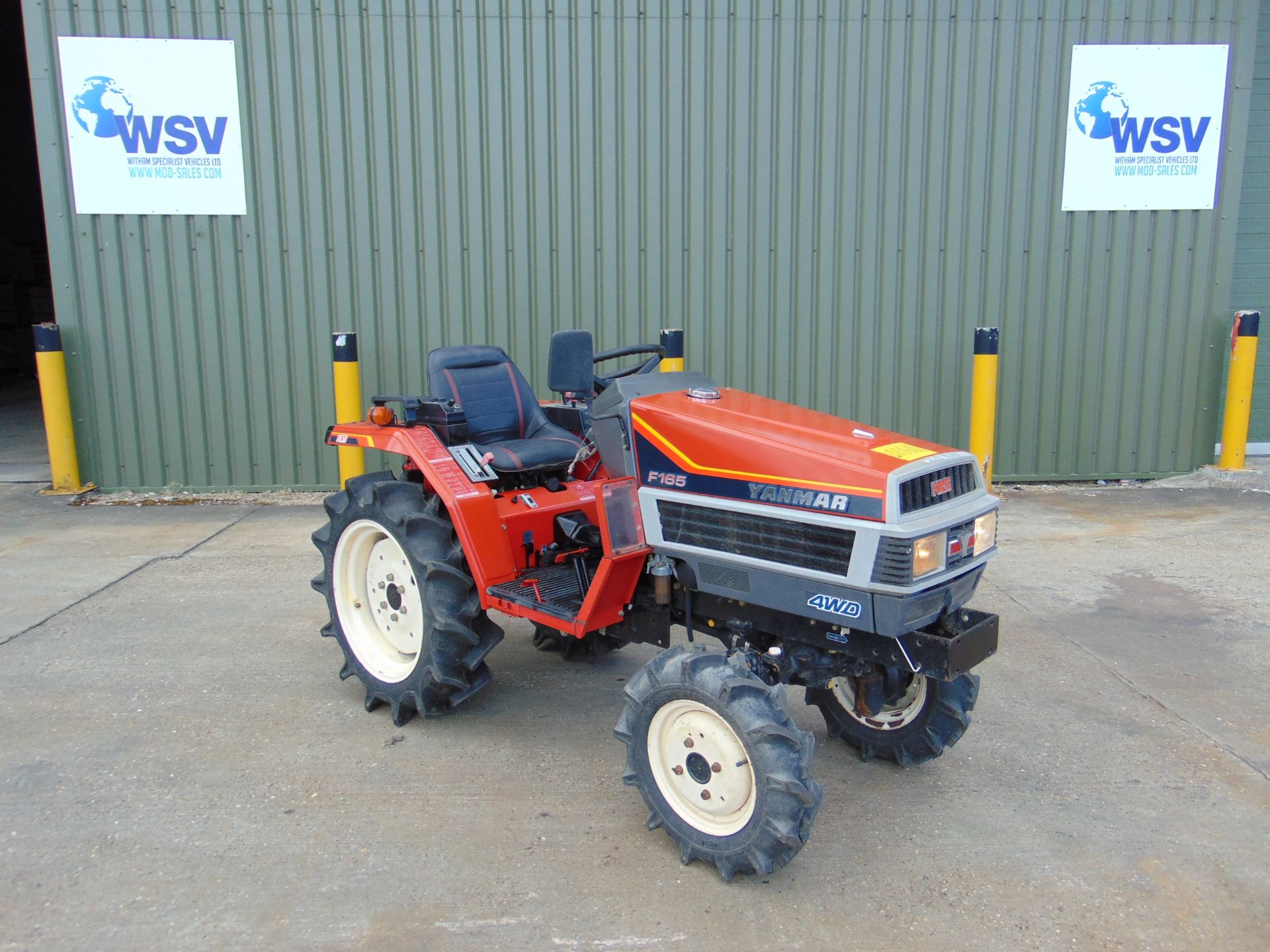 Yanmar F165 4WD Compact Tractor Only 81 Hours!!! - Image 24 of 24