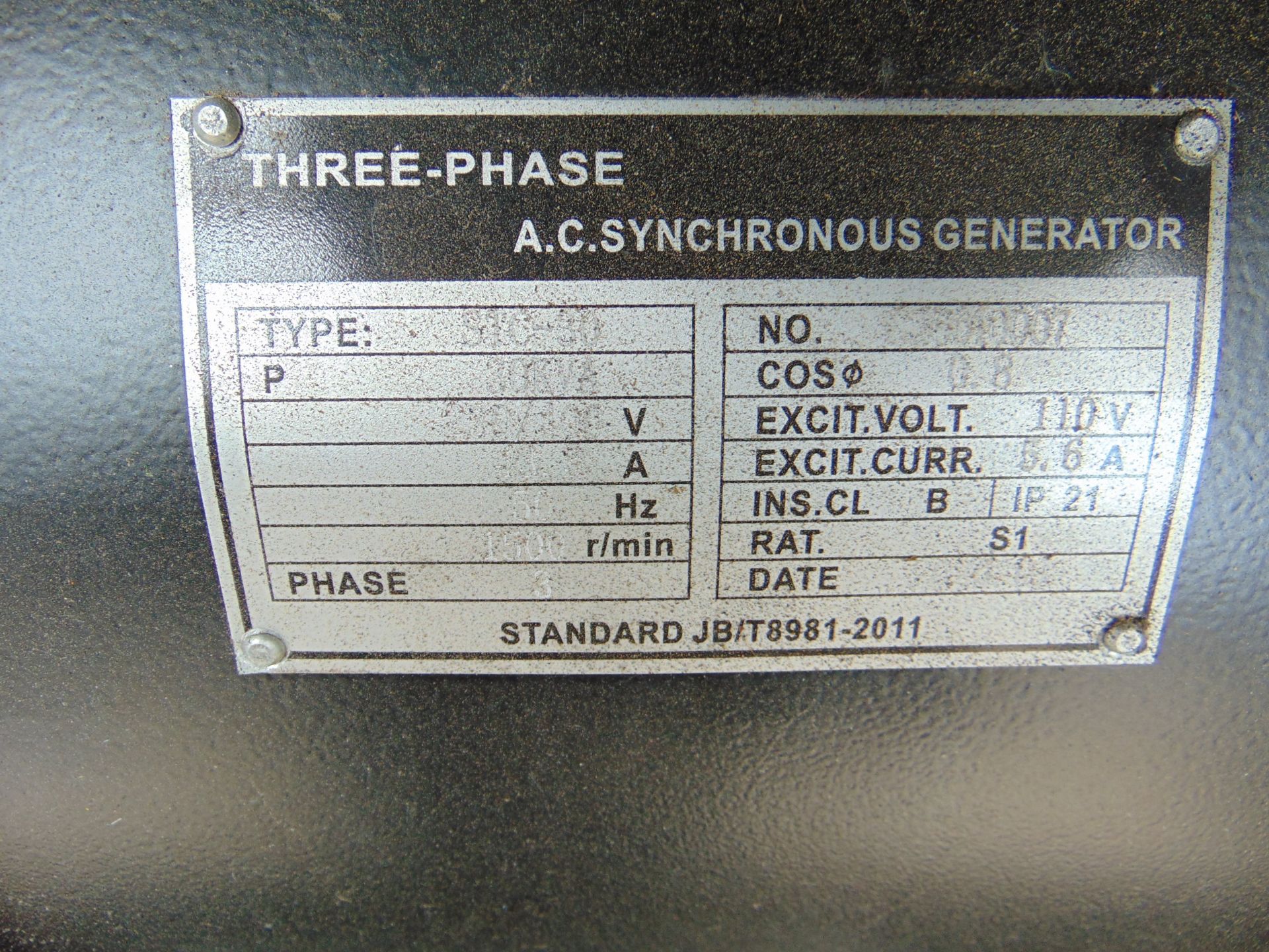 NEW UNISSUED 30 KVA SILENCED DIESEL 3 PHASE/SINGLE PHASE 230 Volt/ 400 Volt GENERATOR - Image 12 of 12