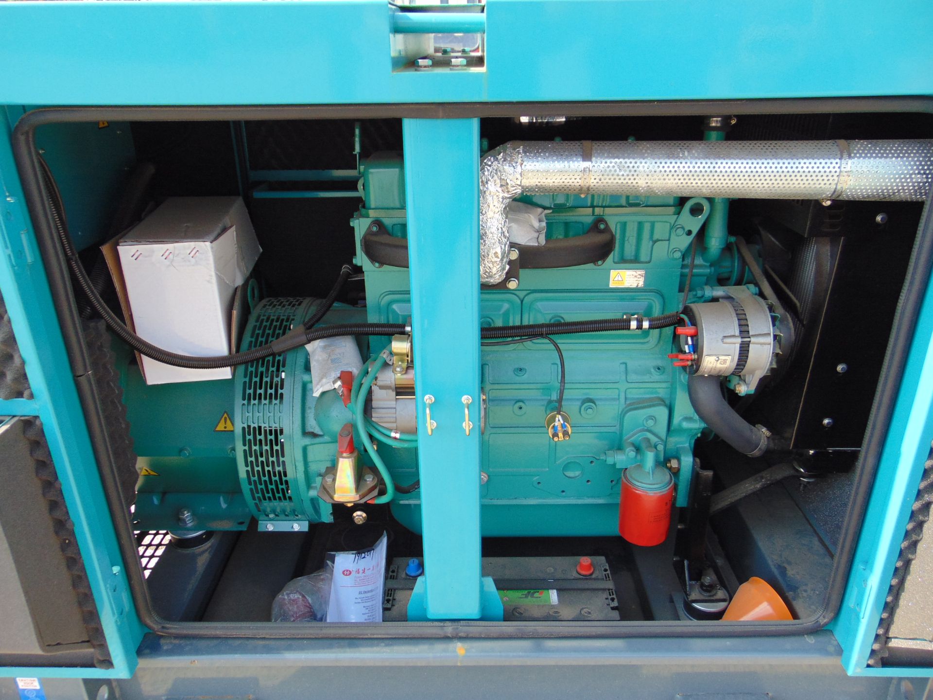 UNISSUED 50 KVA 3 Phase Silent Diesel Generator Set - Image 18 of 20