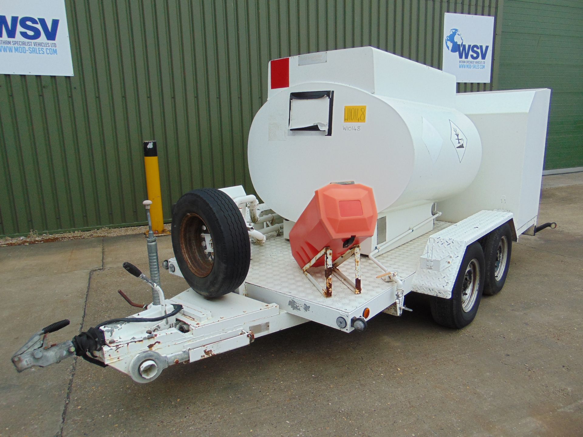 Fluid Transfer LTD 1500Ltr Aviation/Fuel Bowser Trailer - Image 2 of 21