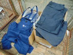 Approx 40 x UNISSUED Combat Trousers & Approx 19 x Bib and Braces Work Dungarees