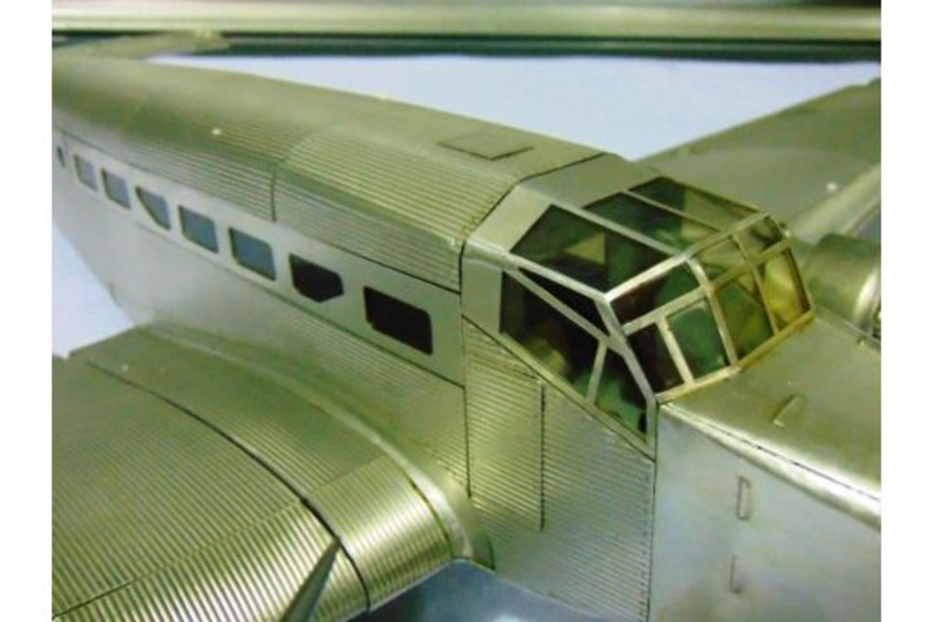 The Junkers JU 52 "IRON ANNIE" Aluminium Scale Model - Image 5 of 7