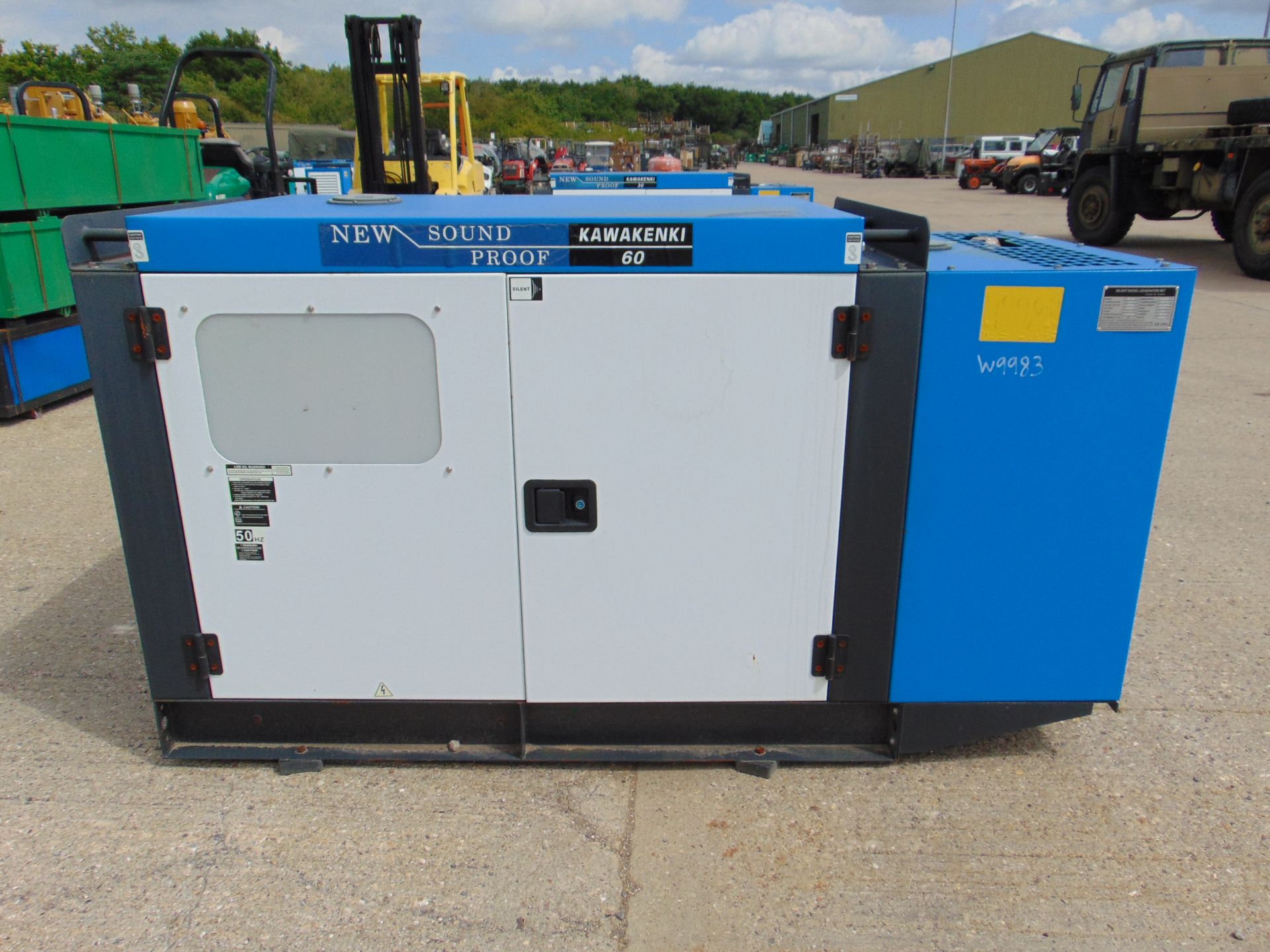 UNISSUED 60 KVA 3 Phase Silent Diesel Generator Set