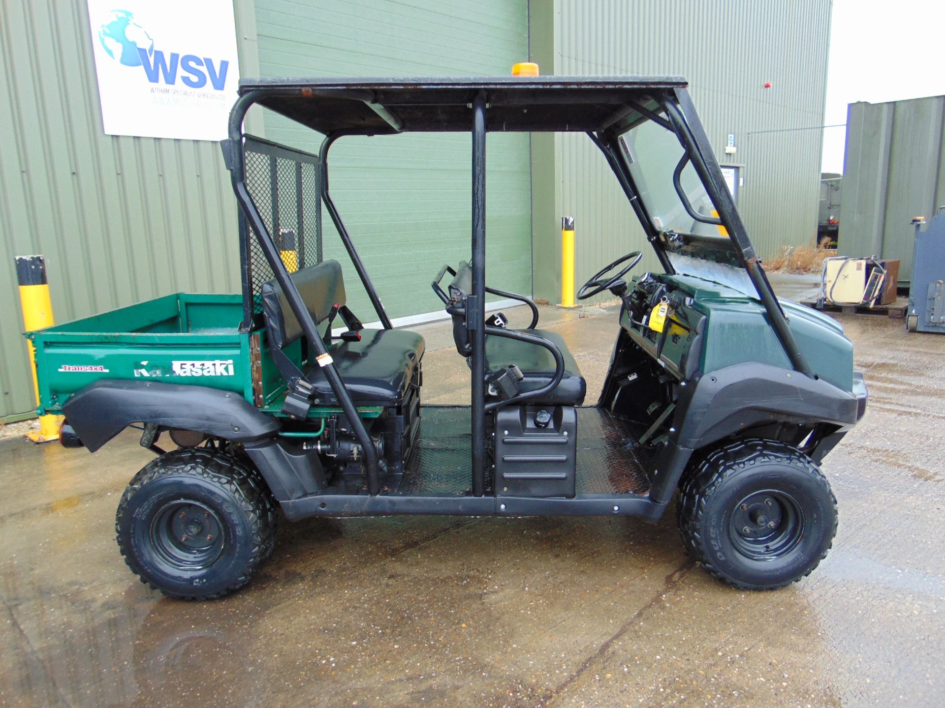 Kawasaki Mule 4010 Trans 4WD Diesel Utility Vehicle UTV c/w Power steering ONLY 1,895 hours! - Image 5 of 21