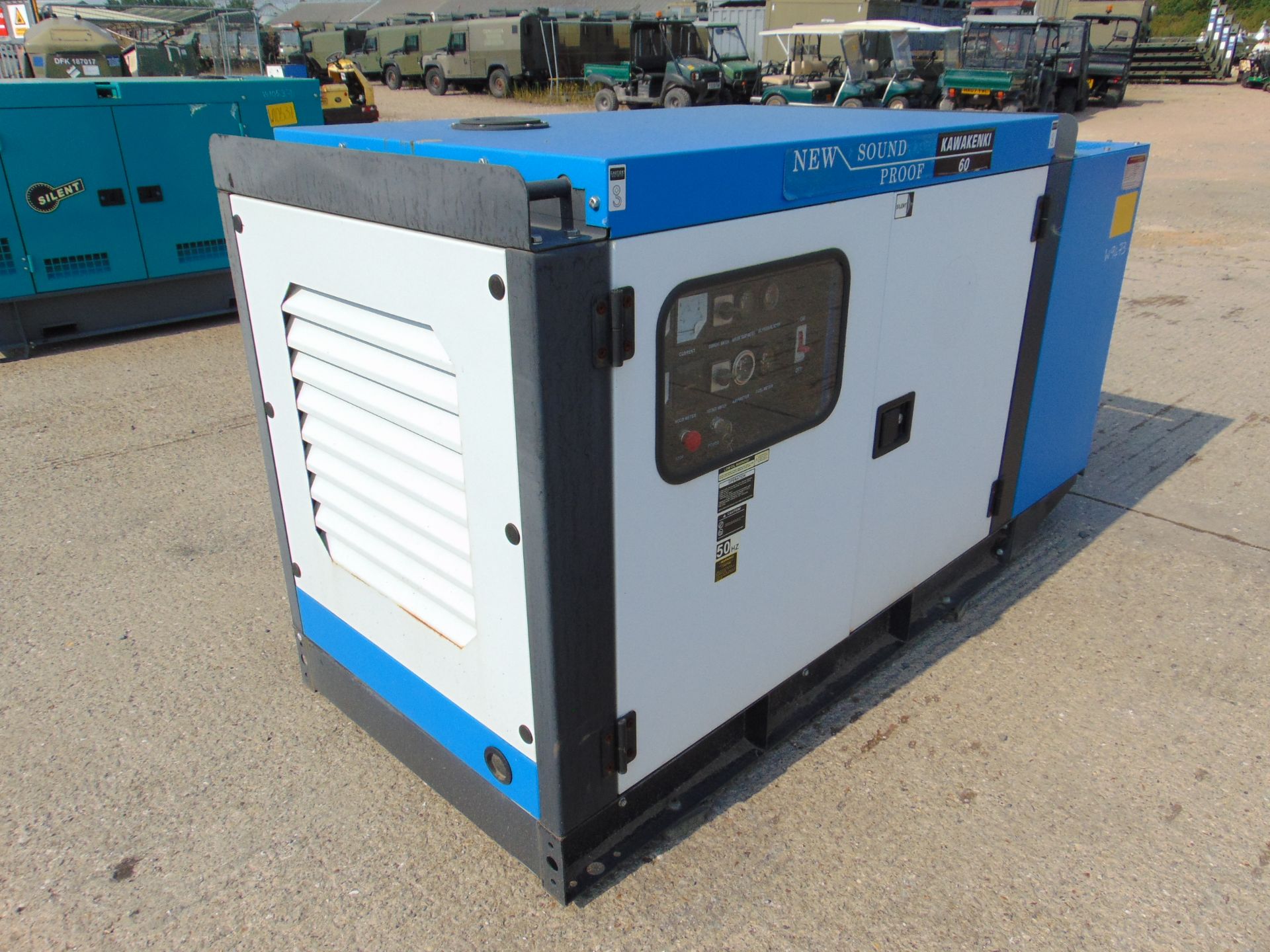 UNISSUED 60 KVA 3 Phase Silent Diesel Generator Set - Image 2 of 17
