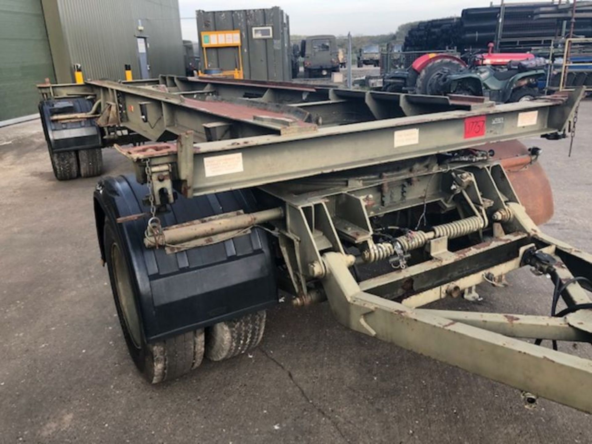 King DB20 2 axle drawbar skeletal trailer - Image 6 of 32