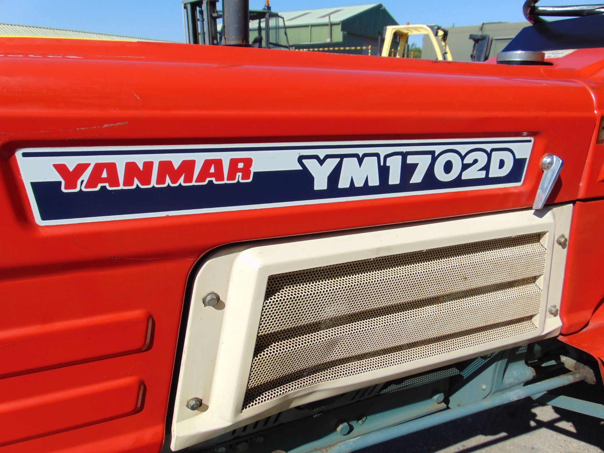 Yanmar YM1702D 4WD Compact Tractor c/w Rotovator Only 1,166 Hours! - Image 15 of 22