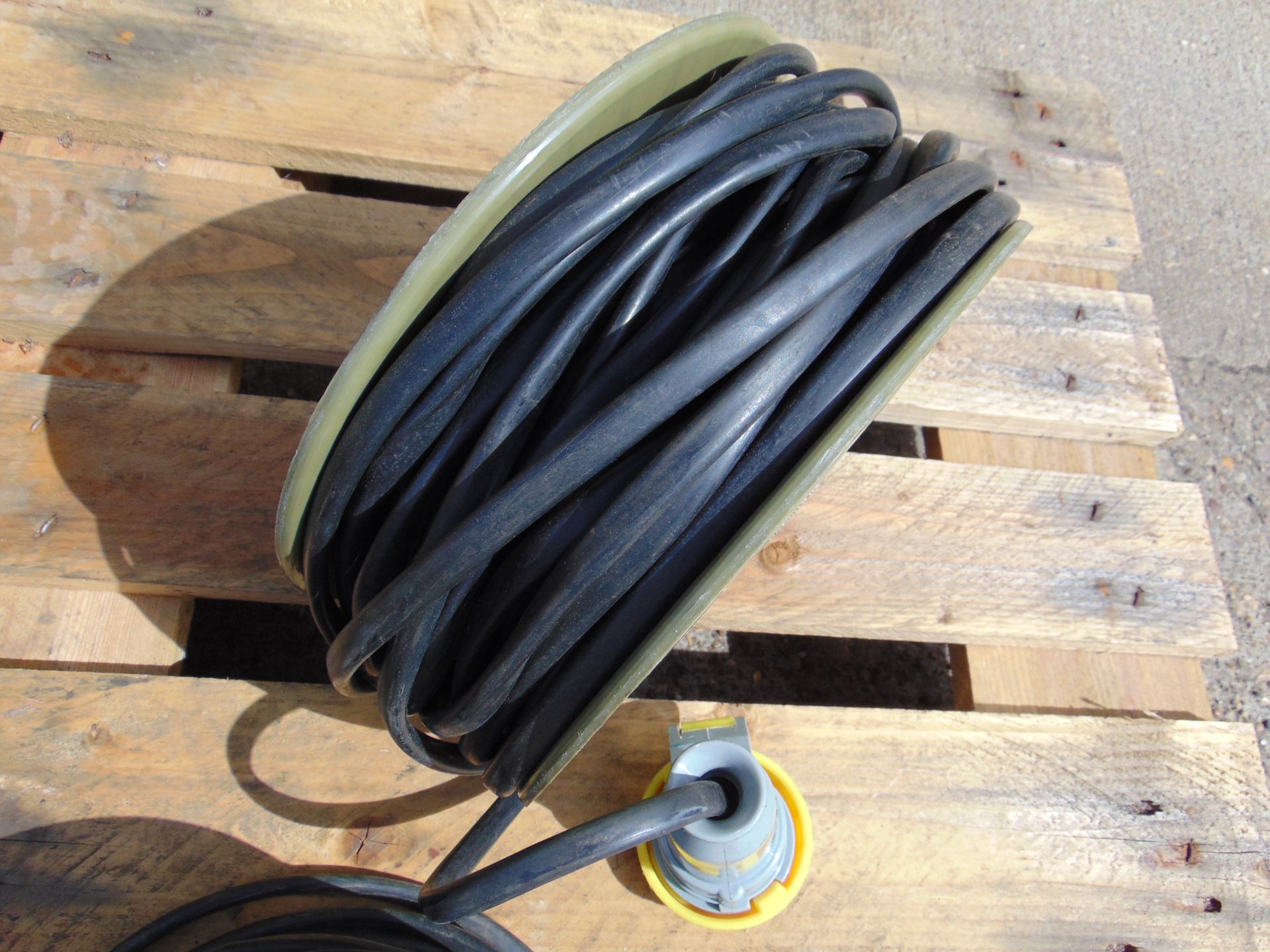 4 x 90ft 110v Cable Reels - Image 2 of 4