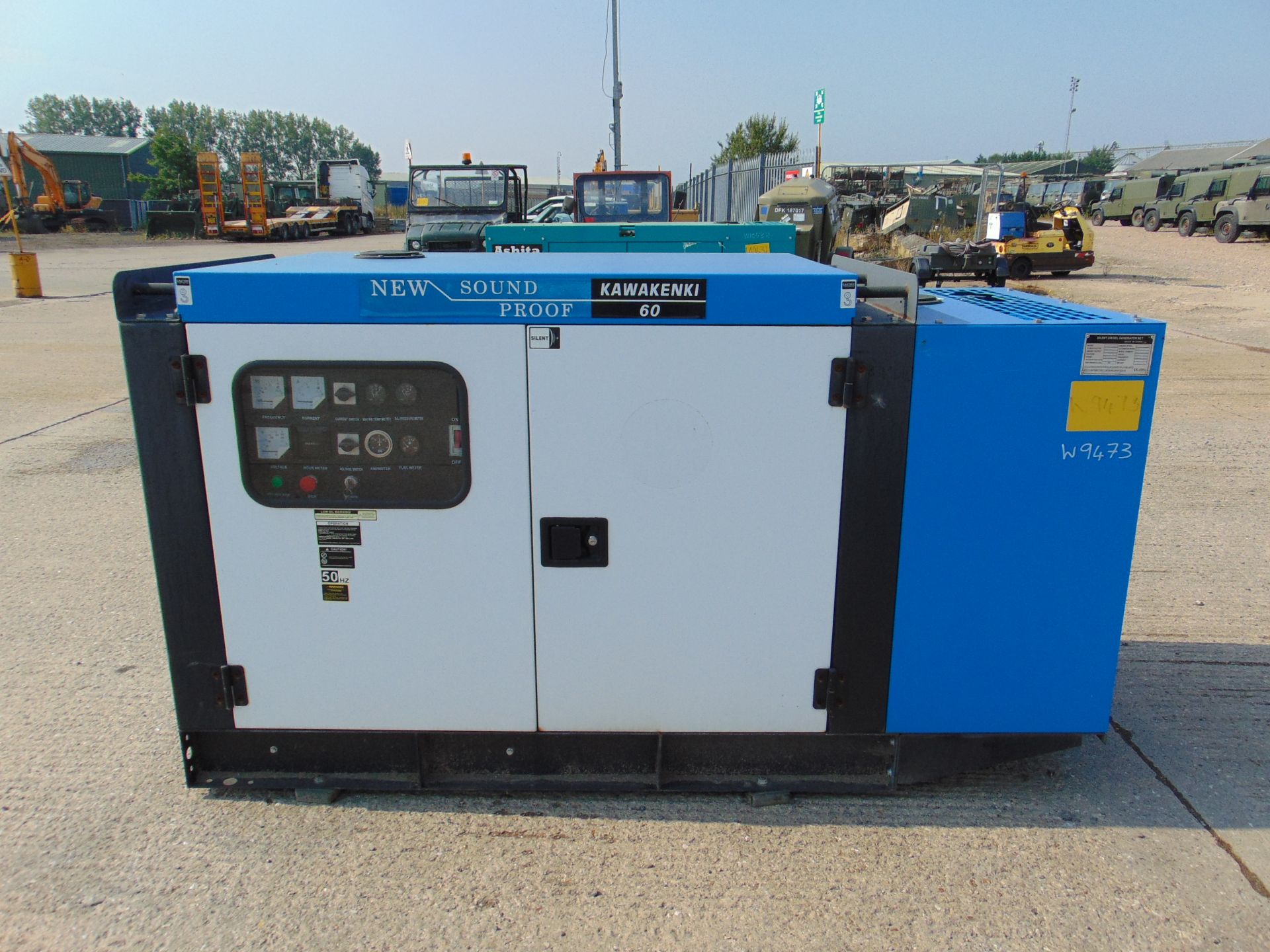 UNISSUED 60 KVA 3 Phase Silent Diesel Generator Set