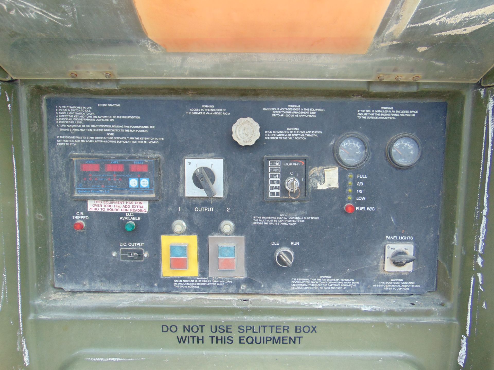 Ex Uk Royal Air Force Trailer Mounted 25 KVA Generator - Image 8 of 13