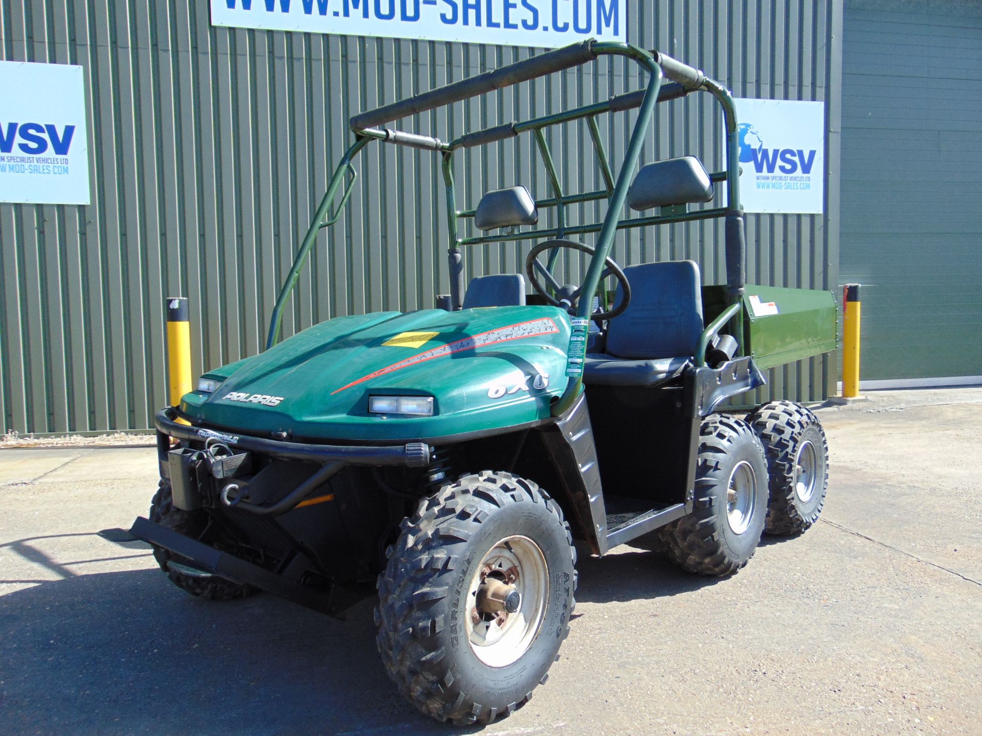 Polaris 6x6 Ranger Utility Vehicle Only 226 Hours! From National Grid.