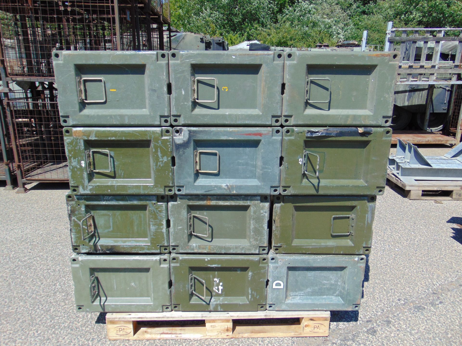 12 x Laycorn Storage Transport Boxes