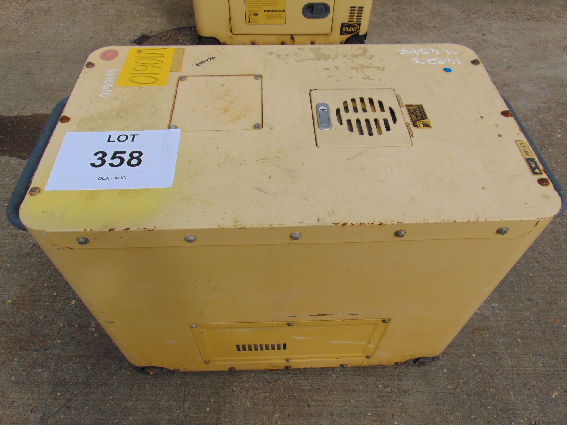 KING POWER 10000 LN SILENT DIESEL GENERATOR 230/110 VOLT SINGLE PHASE 50 HZ