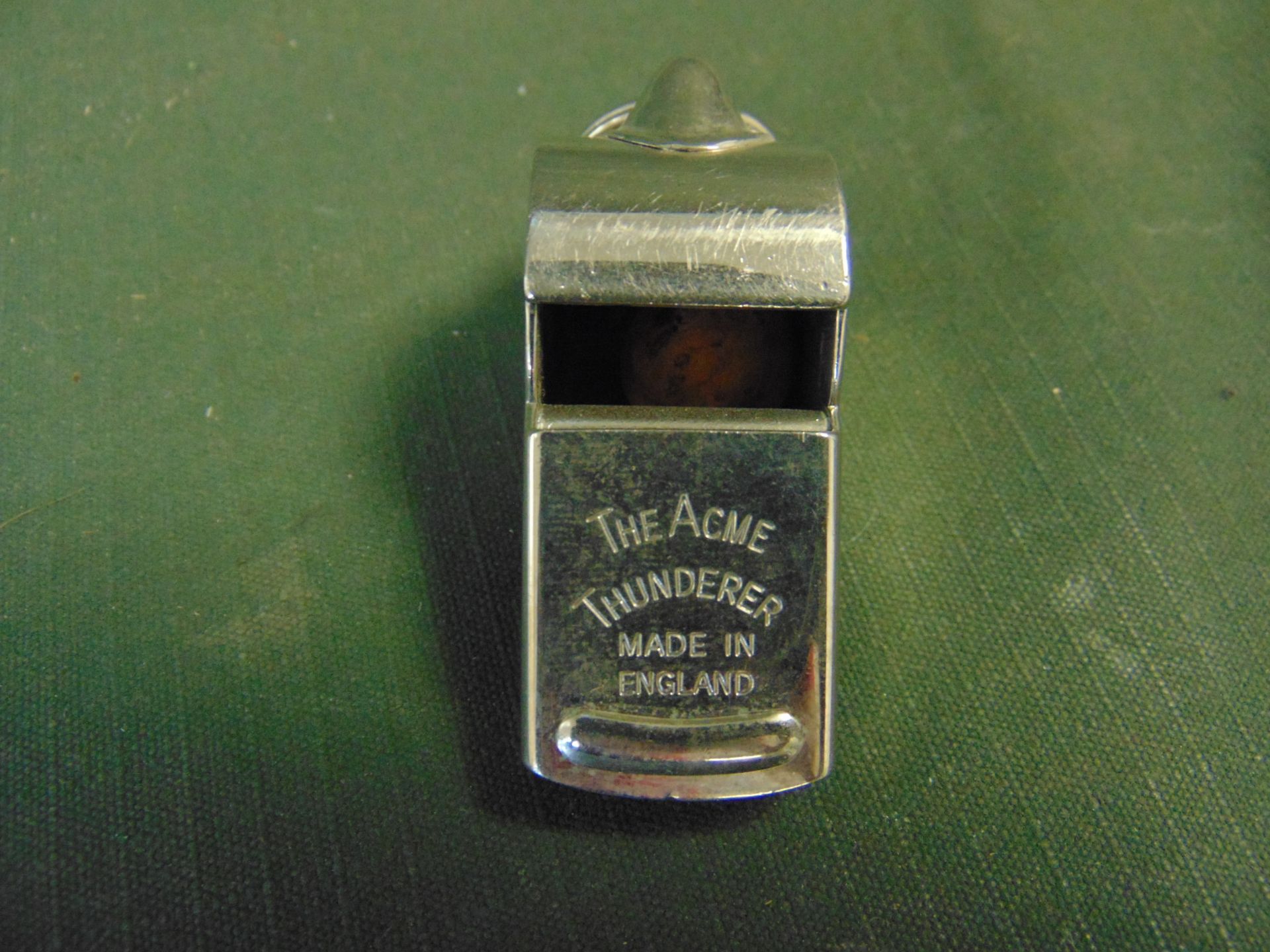 4X ACME THUNDERER SERVICE WHISTLES BROAD ARROW MARKED - Image 2 of 10