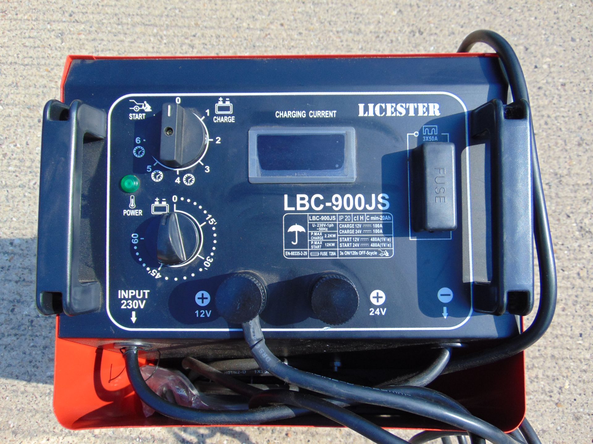 ** BRAND NEW ** Leicester LBC-900JS 12/24V Vehicle Battery Charger/Starter - Image 4 of 7