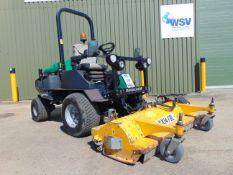 2014 Ransomes HR300 C/W Muthing Outfront Flail Mower. 1,841 hrs only