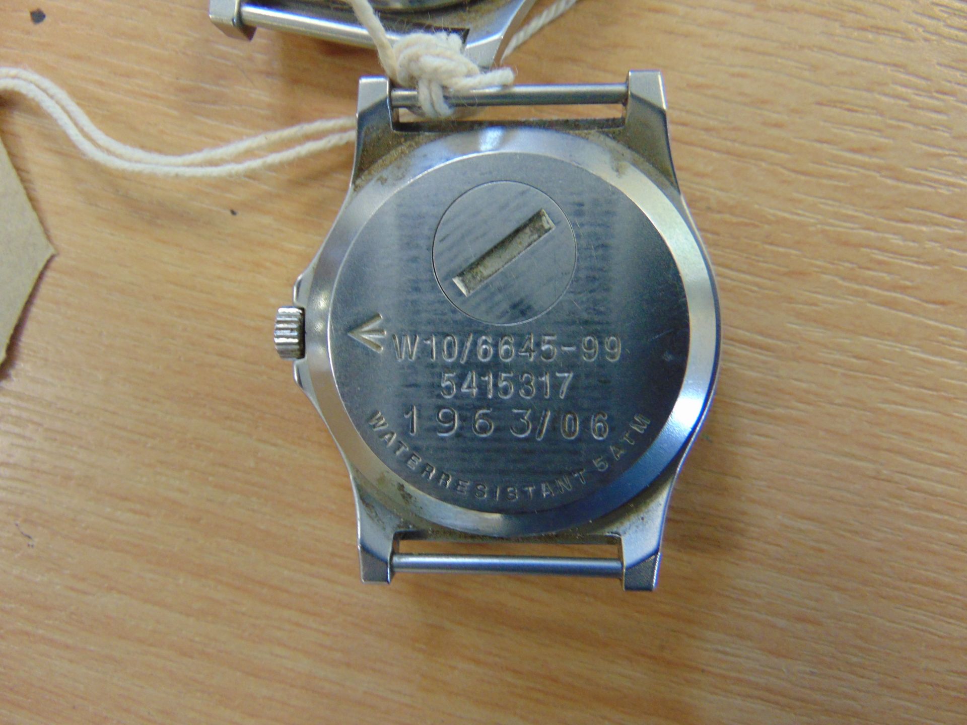 2x CWC W10 WATCHES DATED 2005 & 2006 WATER RESISTANT TO 5 ATM - Image 5 of 6