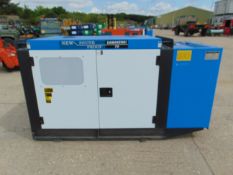 UNISSUED WITH TEST HOURS ONLY 70 KVA 3 Phase Silent Diesel Generator Set