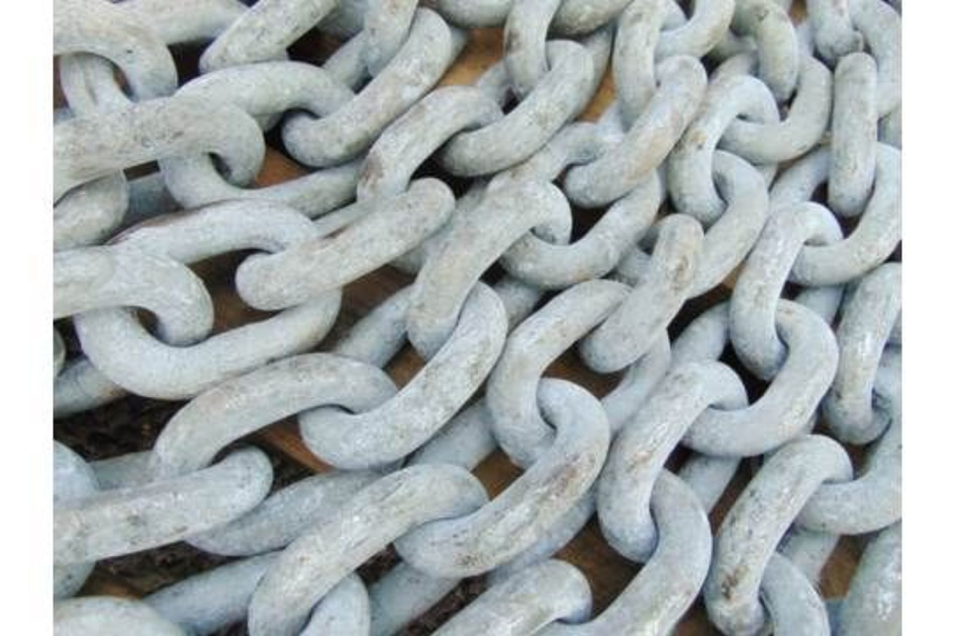 20m GALVANIZED MOORING CHAIN ASSY - Image 5 of 8