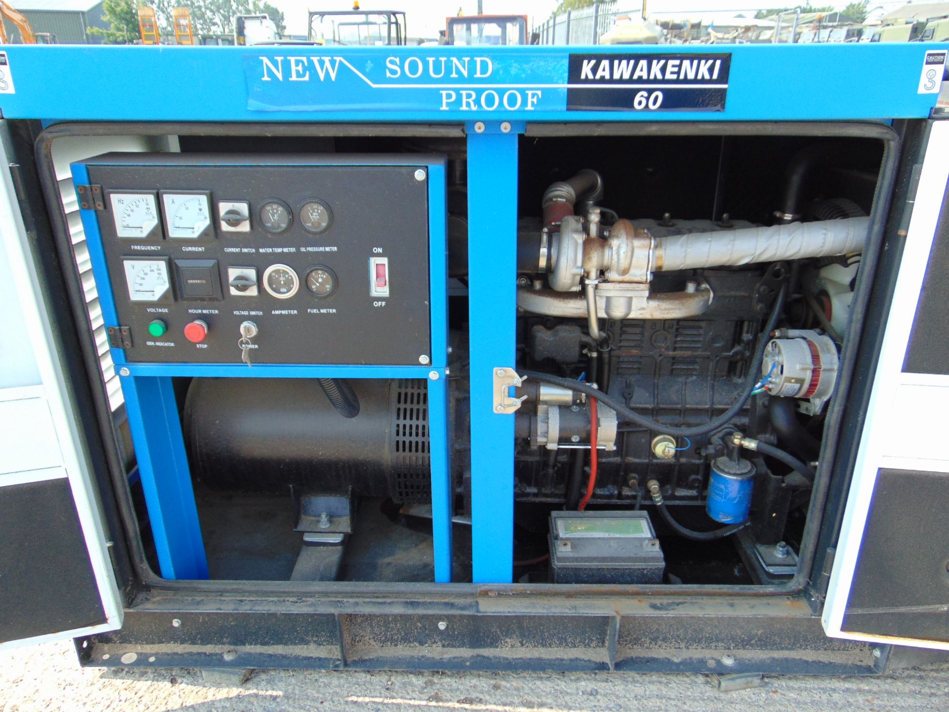 UNISSUED 60 KVA 3 Phase Silent Diesel Generator Set - Image 8 of 17