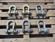 Q 6 x 25 Ton D Shackles