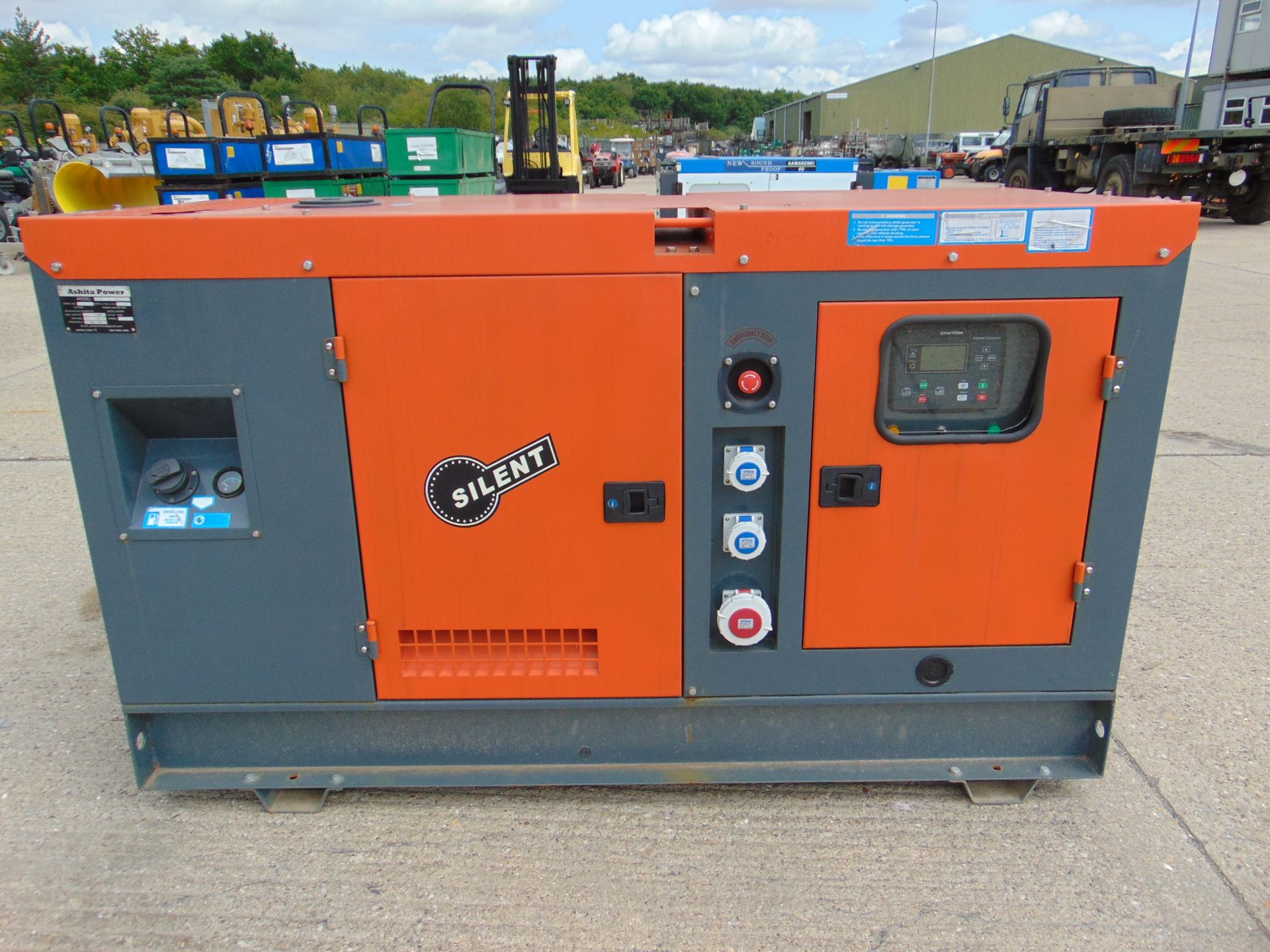 UNISSUED 50 KVA 3 Phase Silent Diesel Generator Set