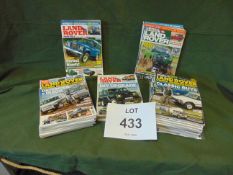 APPROX 30x LANDROVER OWNER MAGAZINES