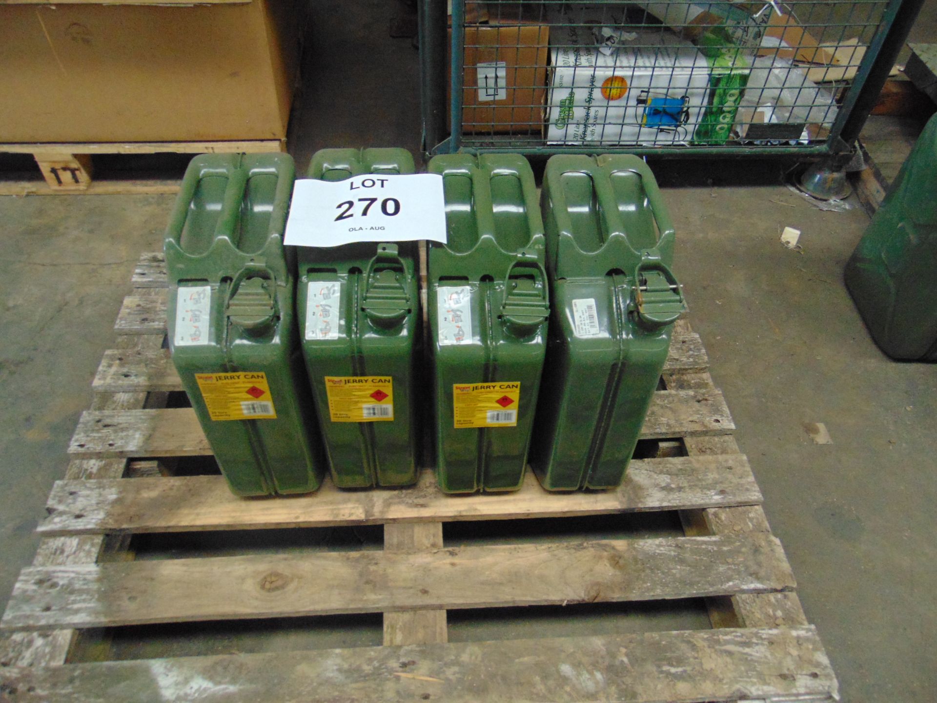 Unissued 20L Jerry Cans - 4 units - Image 2 of 5