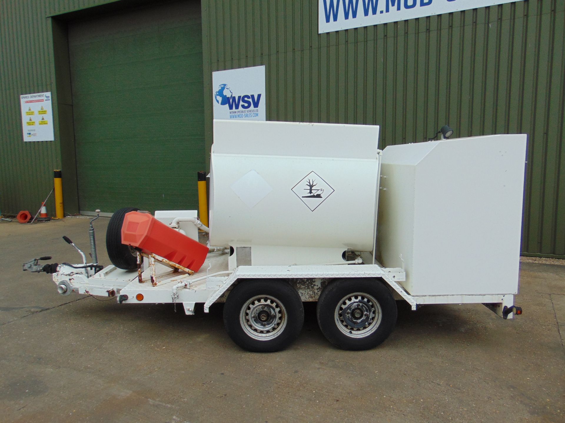 Fluid Transfer LTD 1500Ltr Aviation/Fuel Bowser Trailer - Image 8 of 21