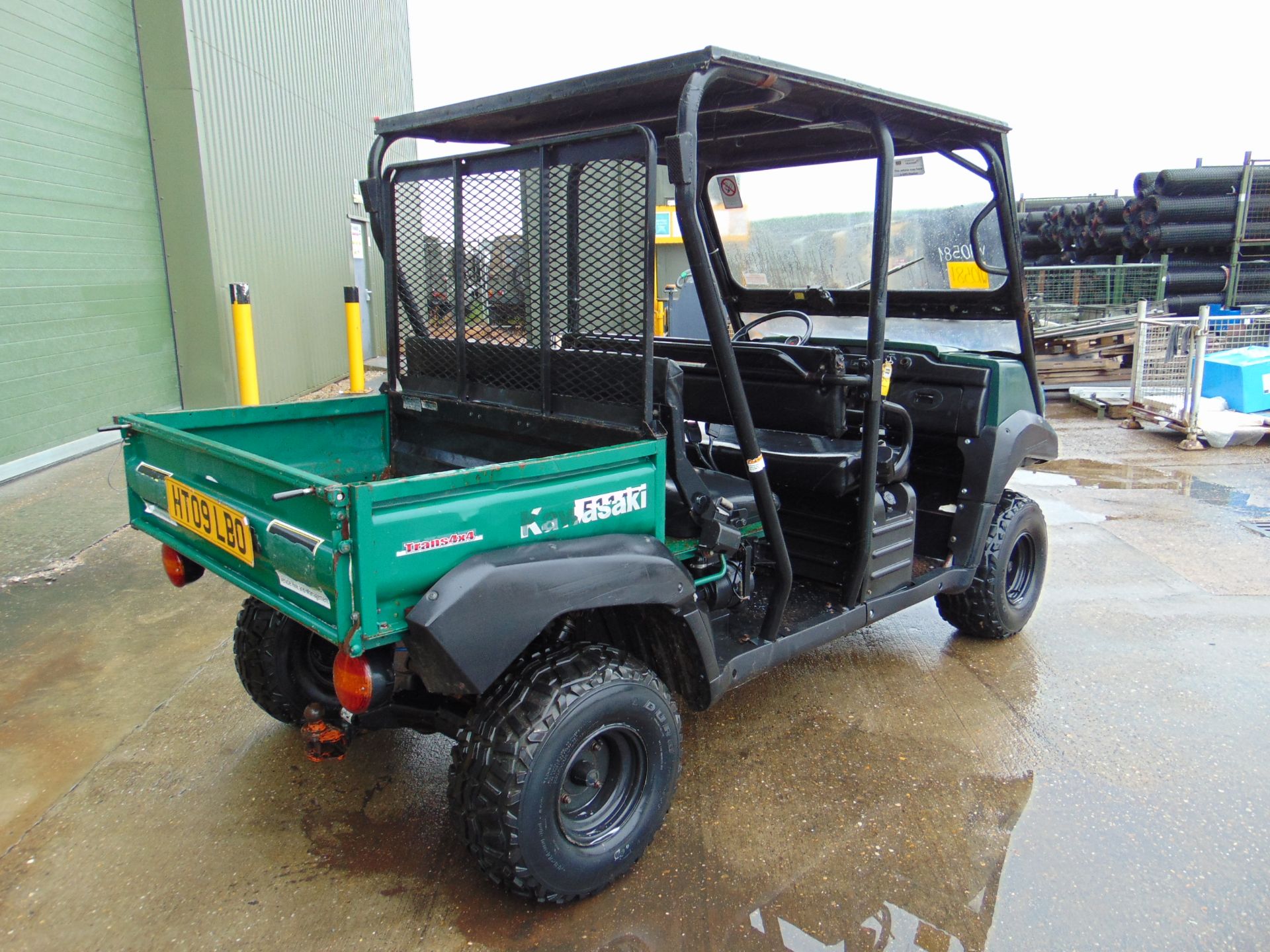 Kawasaki Mule 4010 Trans 4WD Diesel Utility Vehicle UTV c/w Power steering ONLY 1,895 hours! - Image 6 of 21