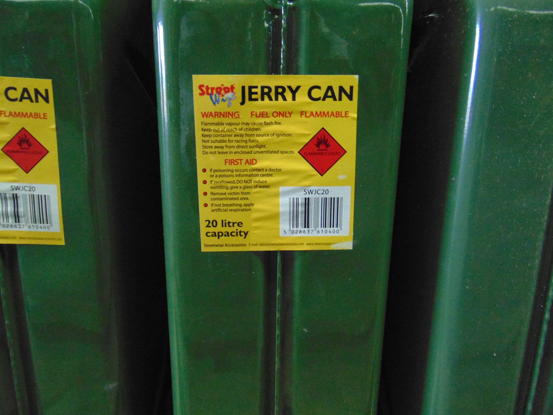 Unissued 20L Jerry Cans - 4 units - Image 4 of 5