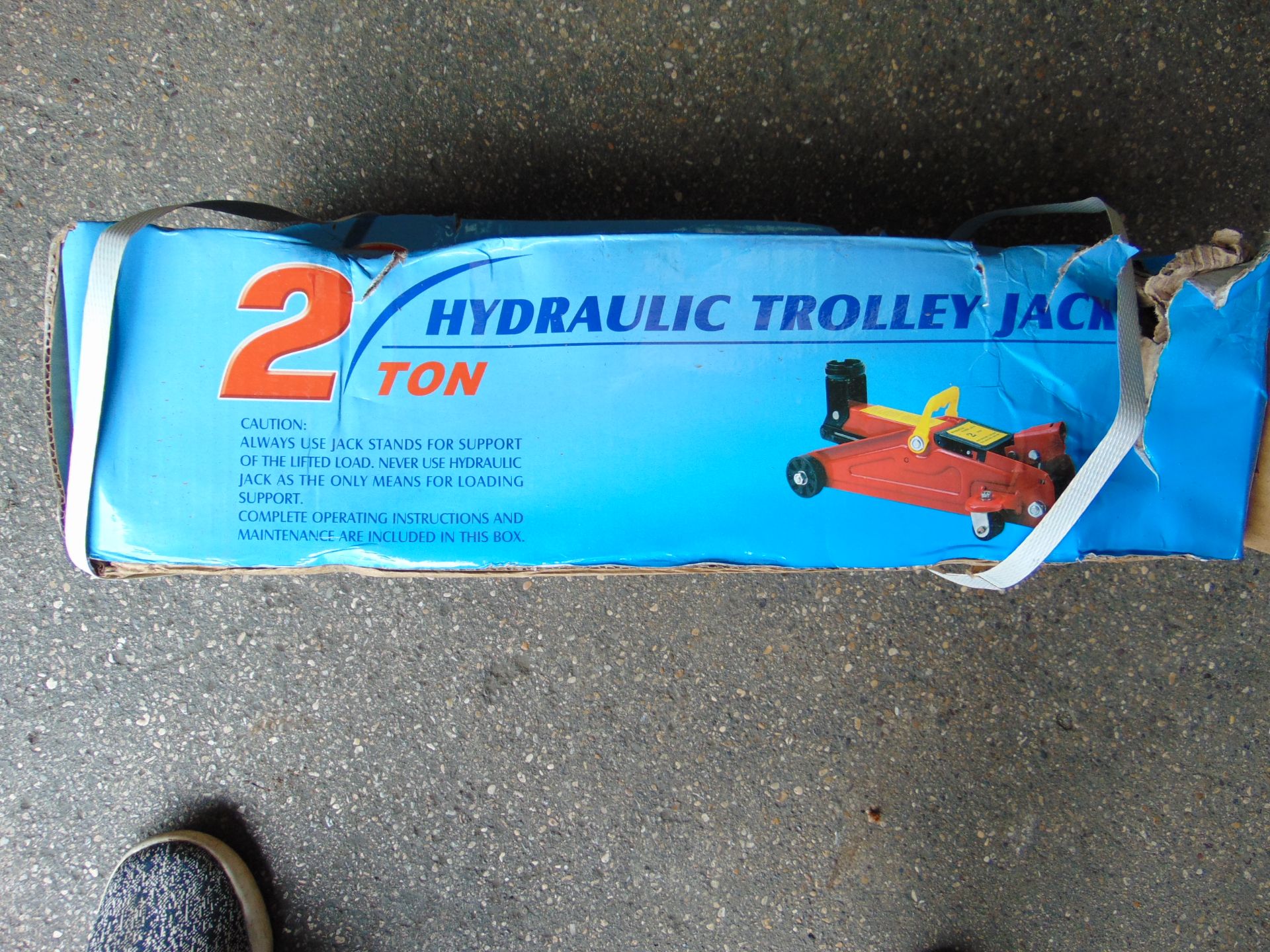 Unused 2 Tonne Hydraulic Trolley Jack - Image 3 of 3