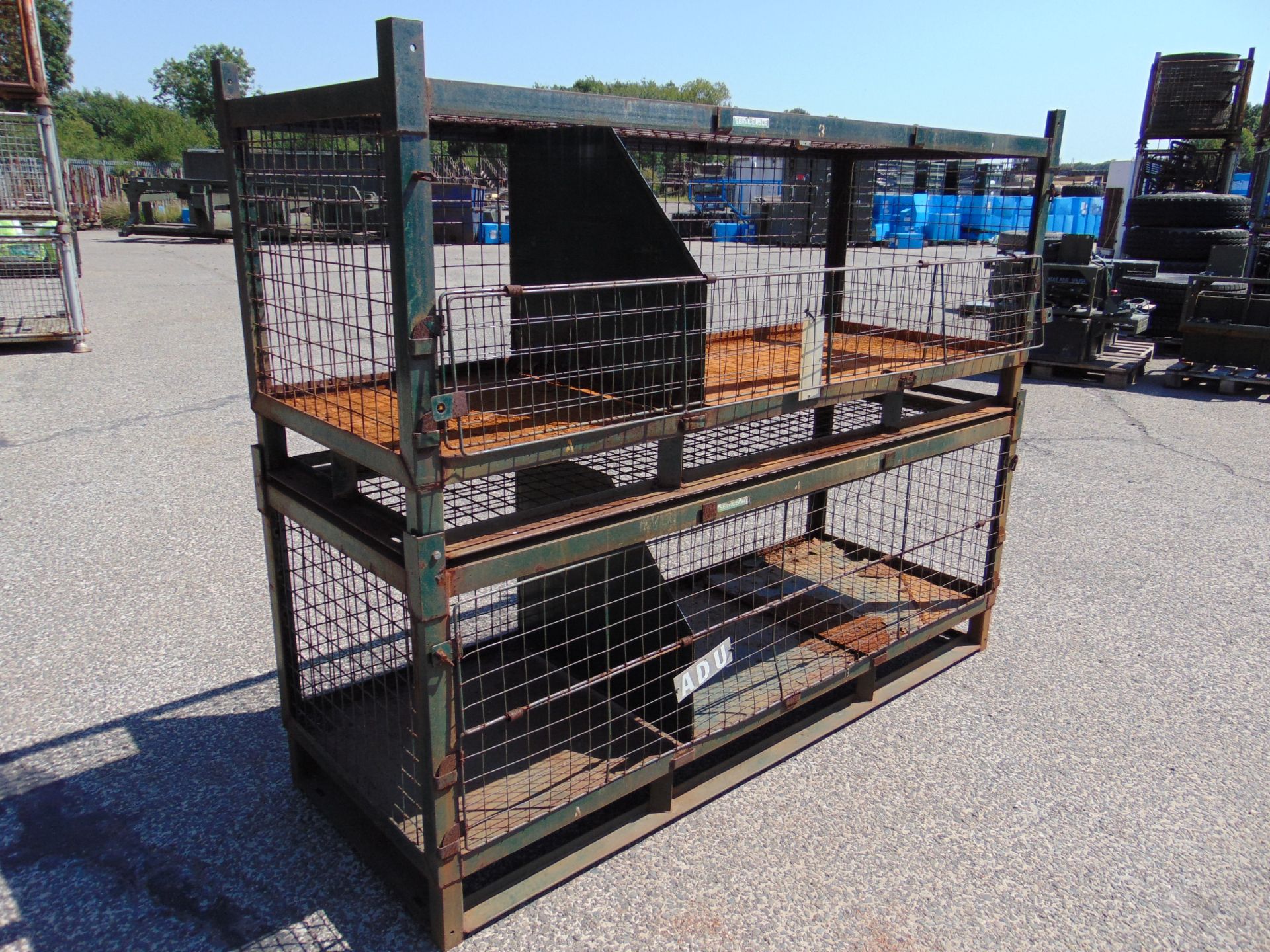 2 x Vehicle Type Metal Stillages - Image 2 of 3