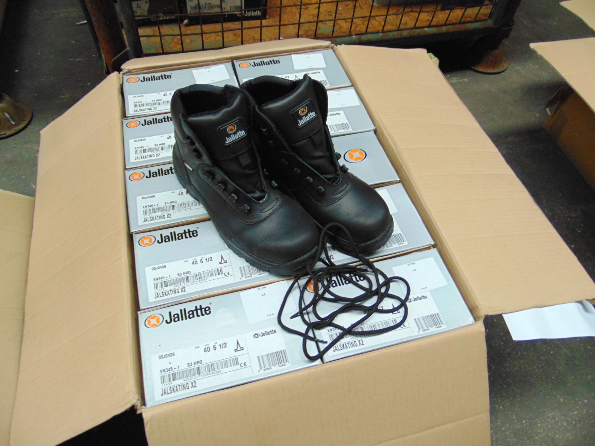 Qty 10 x UNISSUED Jallatte Safety Boots Size 6.5