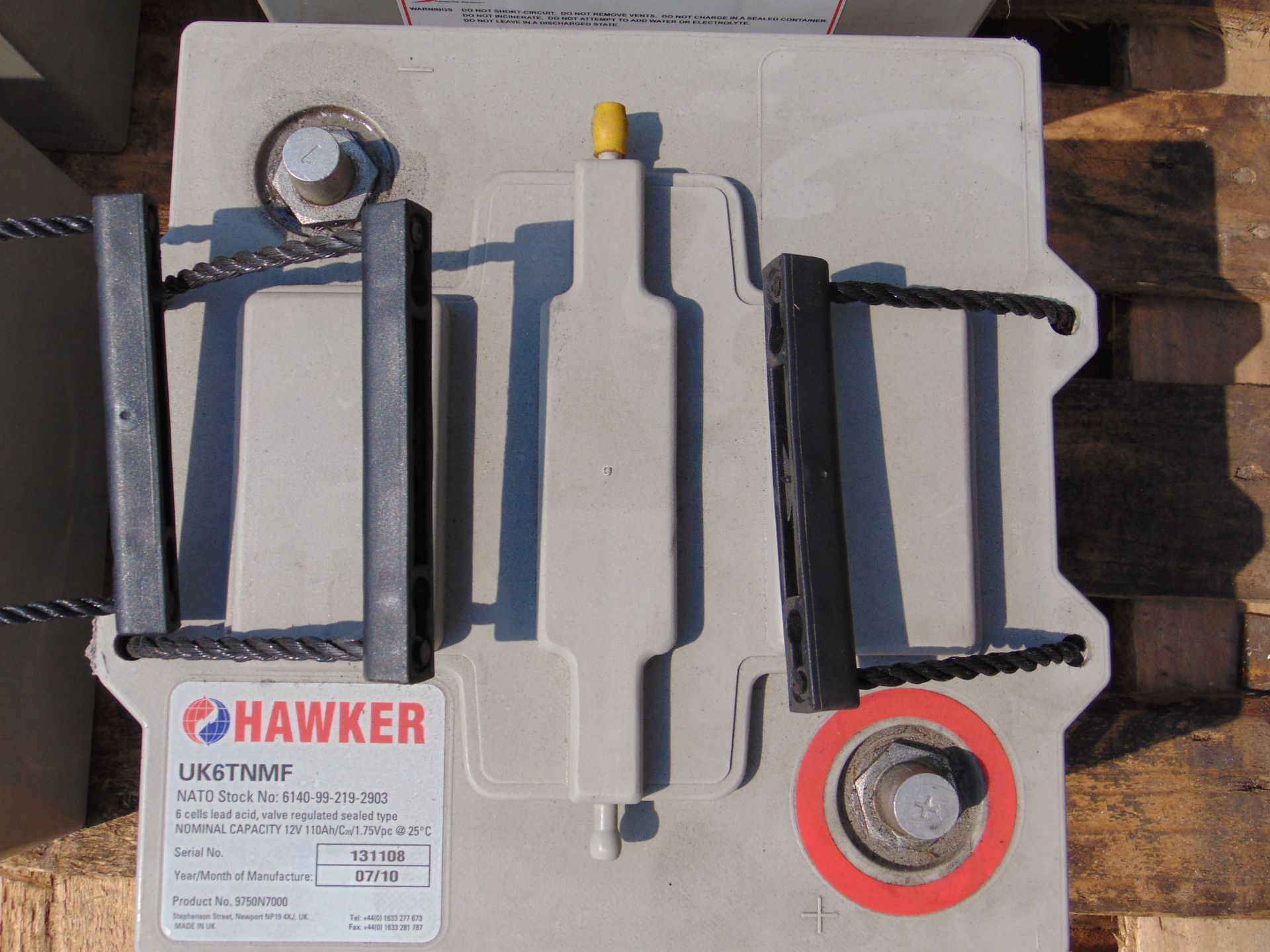 4 x Hawker UK6TFM 12 volt Batteries - Image 2 of 4