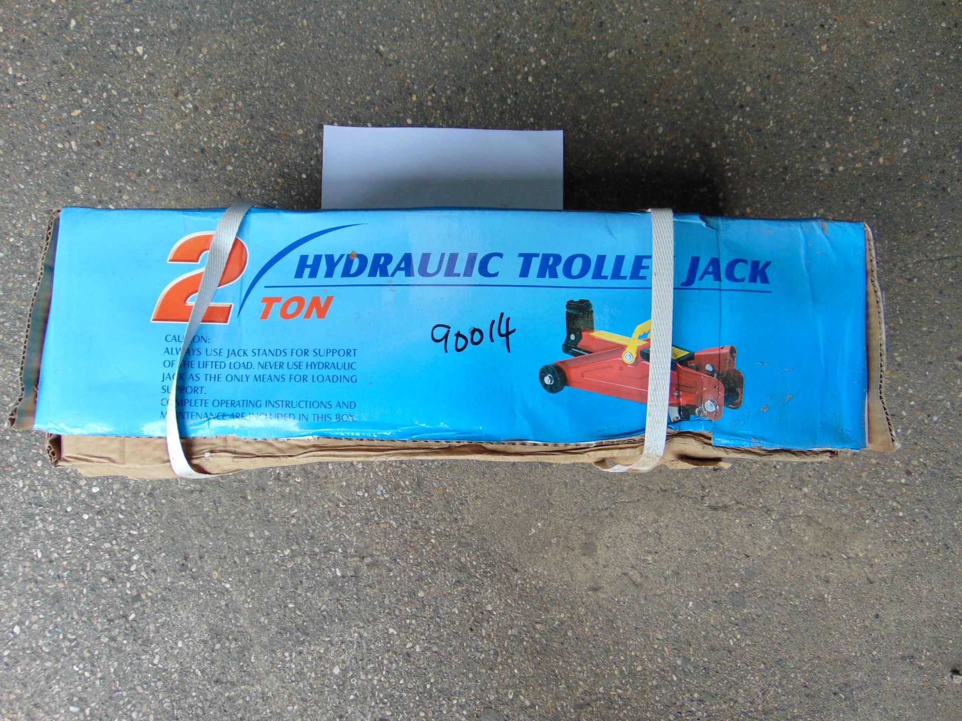 unused 2 Tonne Hydraulic Trolley Jack - Image 4 of 4