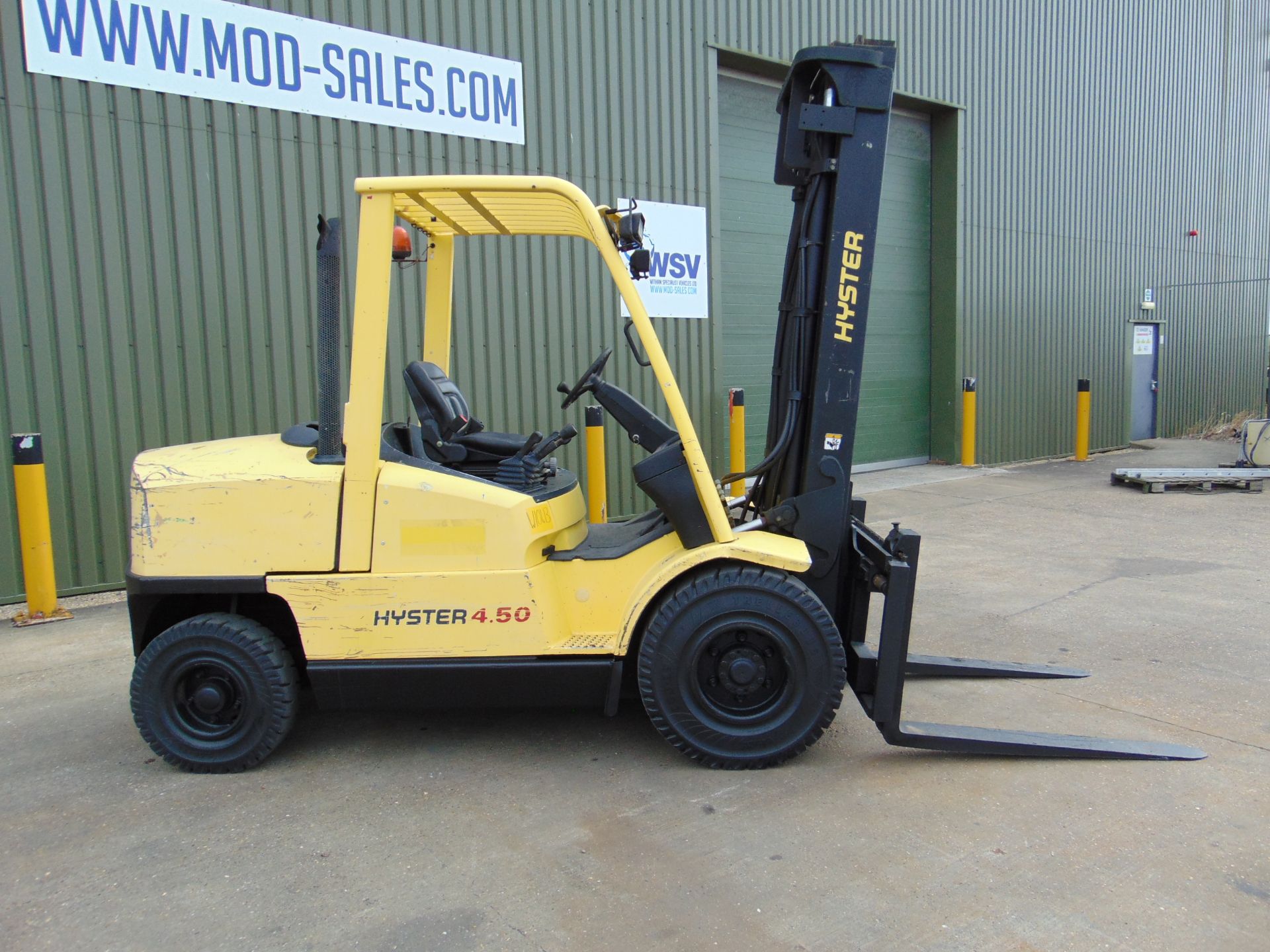 Hyster H4.50XM Forklift Only - Image 6 of 20