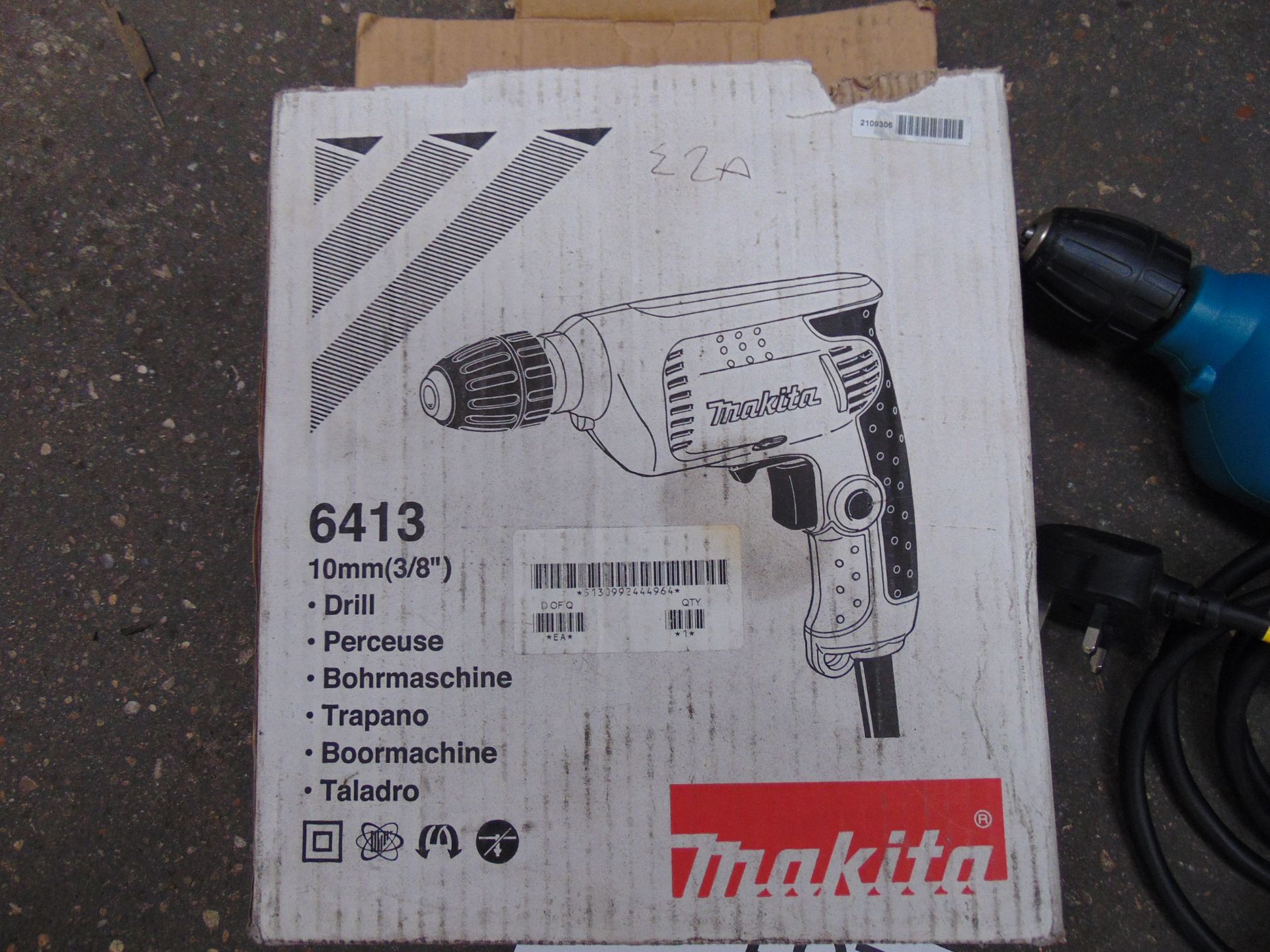 UNUSED MAKITA 3/8 240 VOLT DRILL. - Image 3 of 3