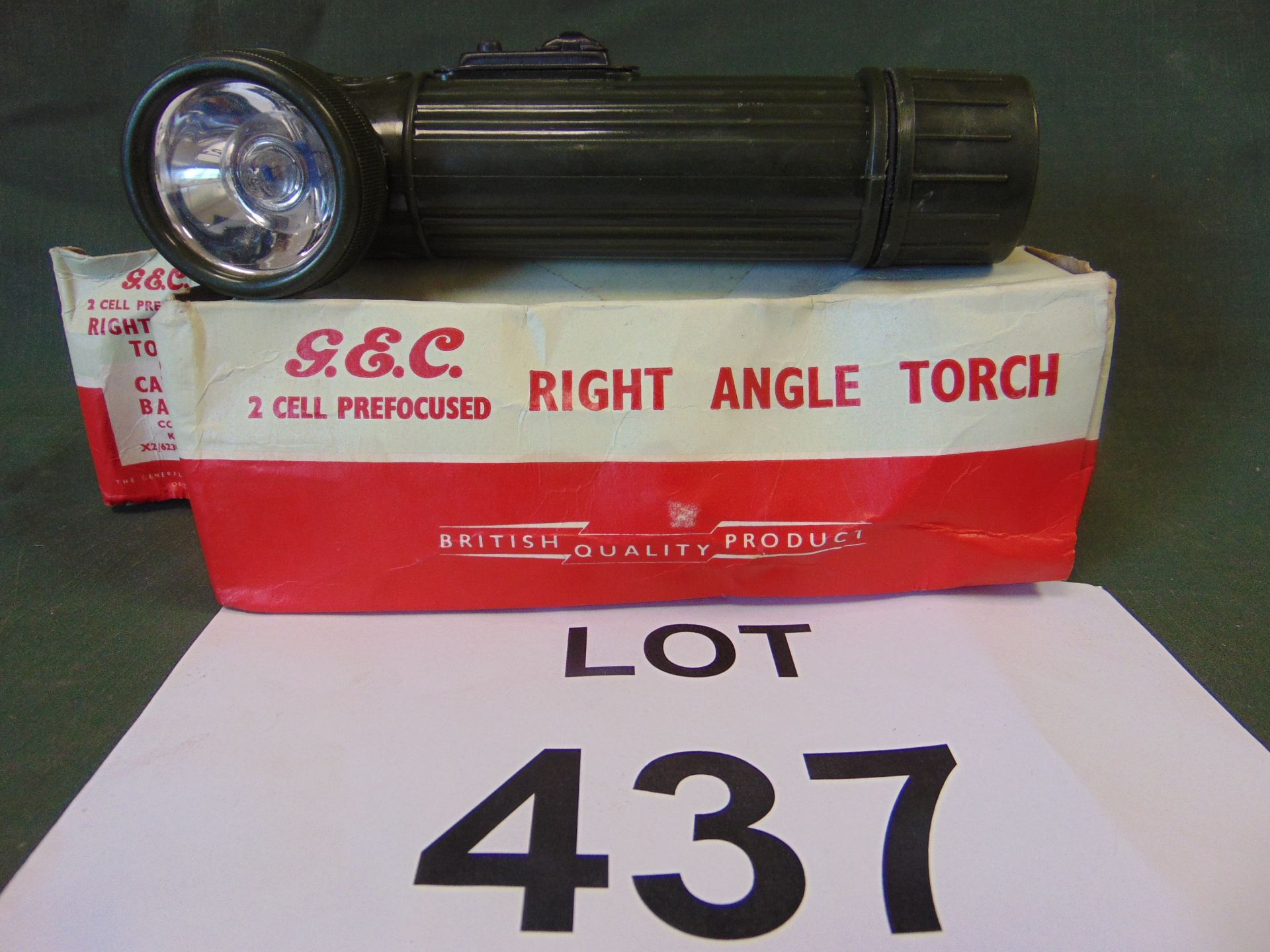 2x UNISSUED BRITISH ARMY RIGHT ANGLE TORCHES BOXED - Bild 4 aus 5