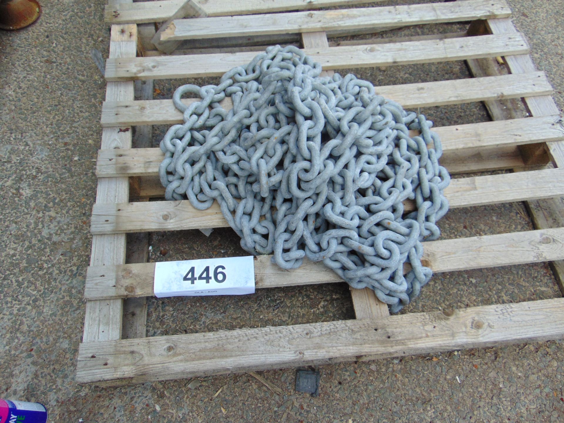 20m GALVANIZED MOORING CHAIN ASSY