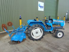 MITSUBISHI MTE 2000 COMPACT TRACTOR C/W ROTAVATOR - 768 HOURS ONLY