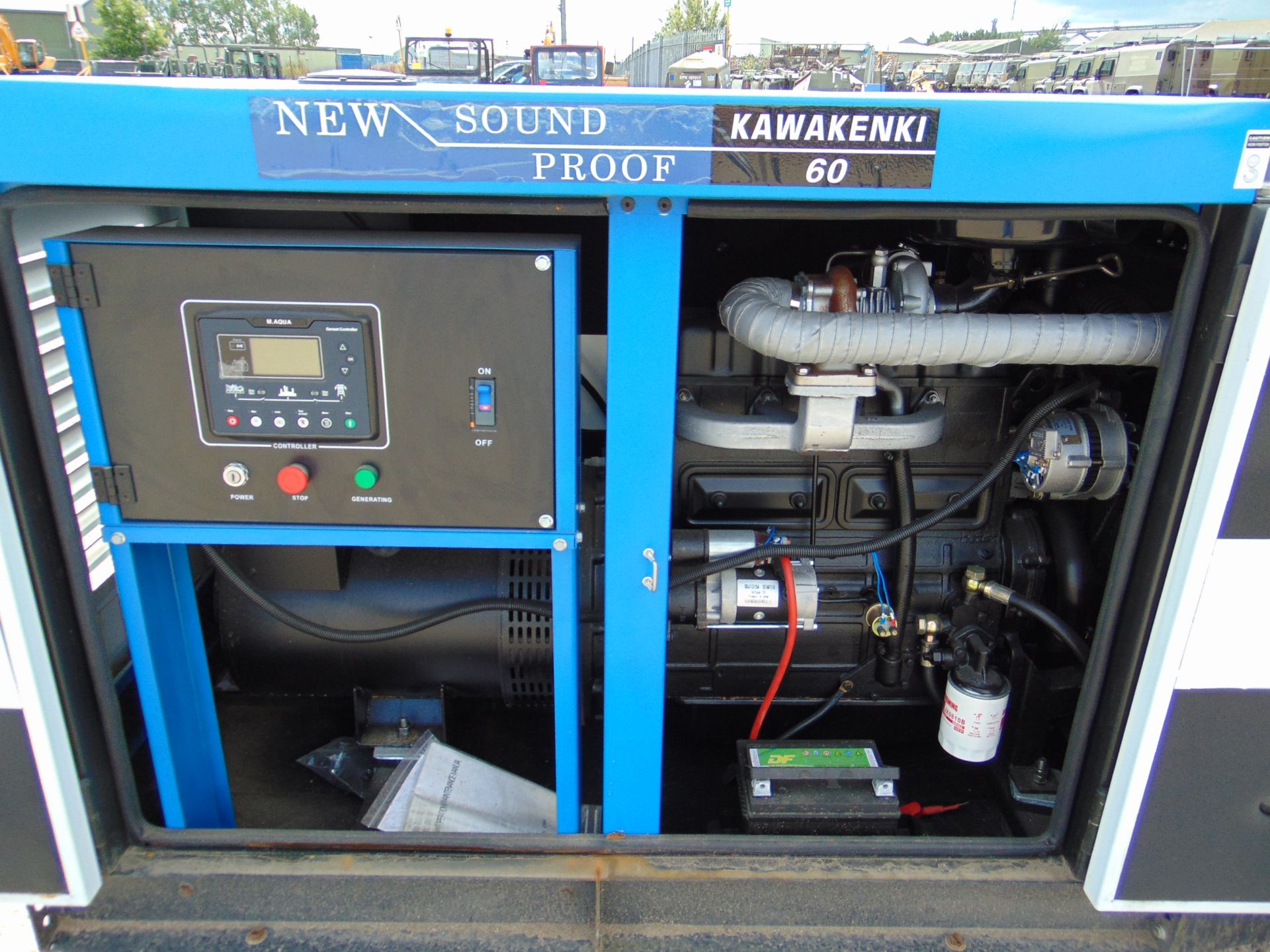 UNISSUED 60 KVA 3 Phase Silent Diesel Generator Set - Image 8 of 20