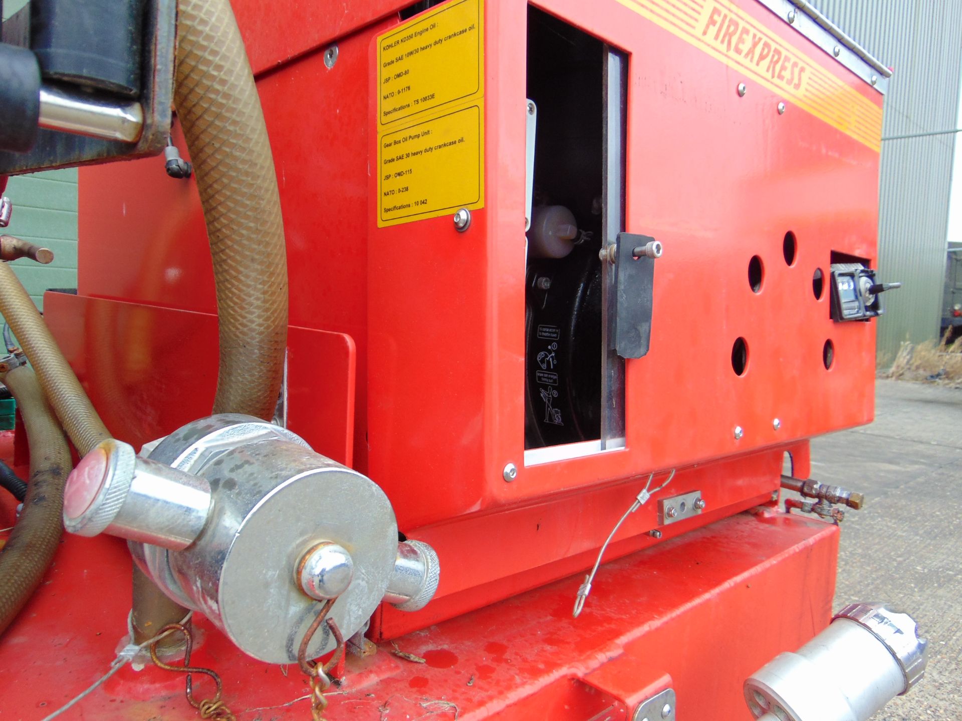 Firexpress Pump Driven Mobile Water and Foam Firefighting Unit - Image 16 of 16